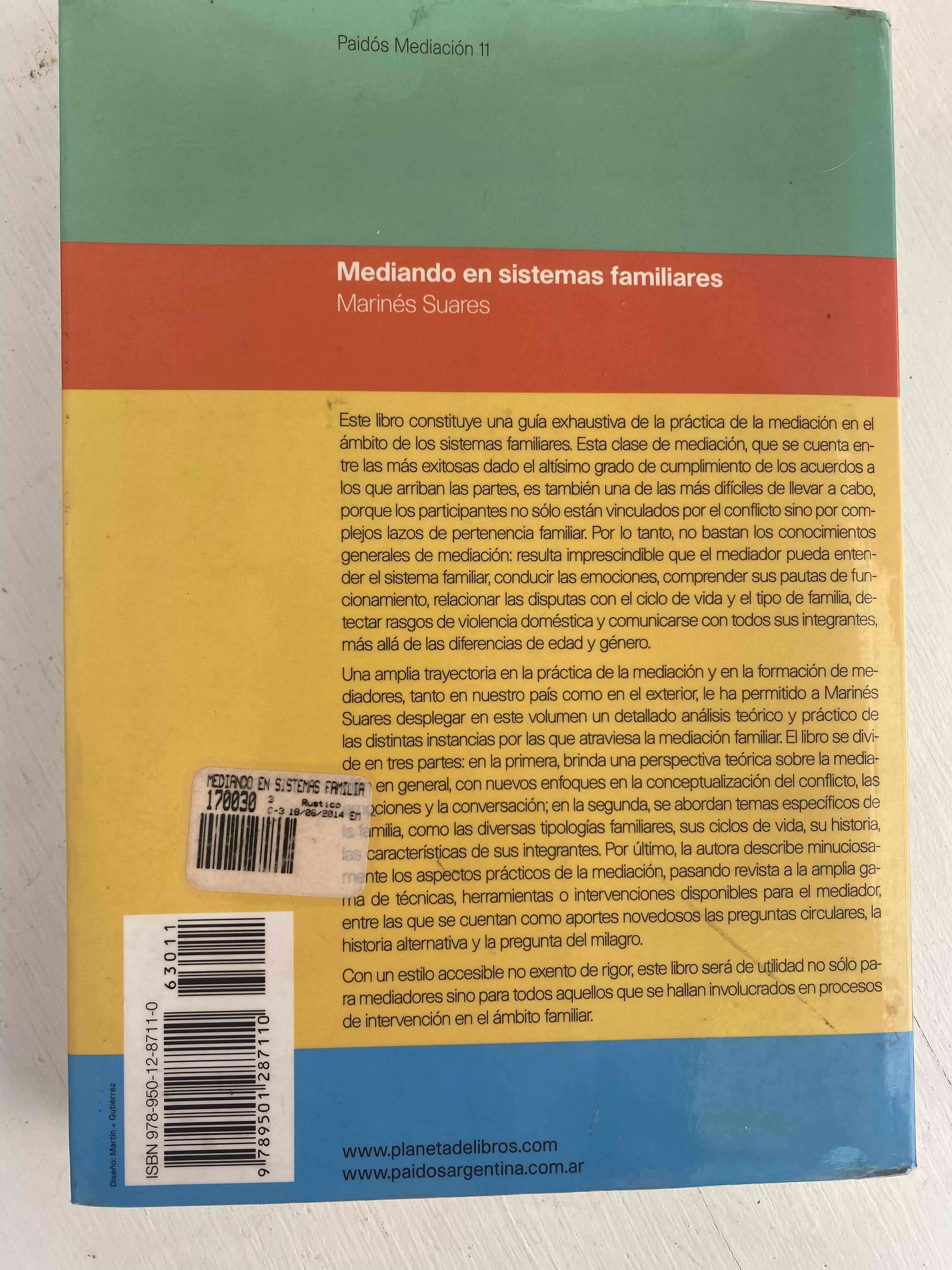 Libro Mediando en sistemas familiares - miniatura 2