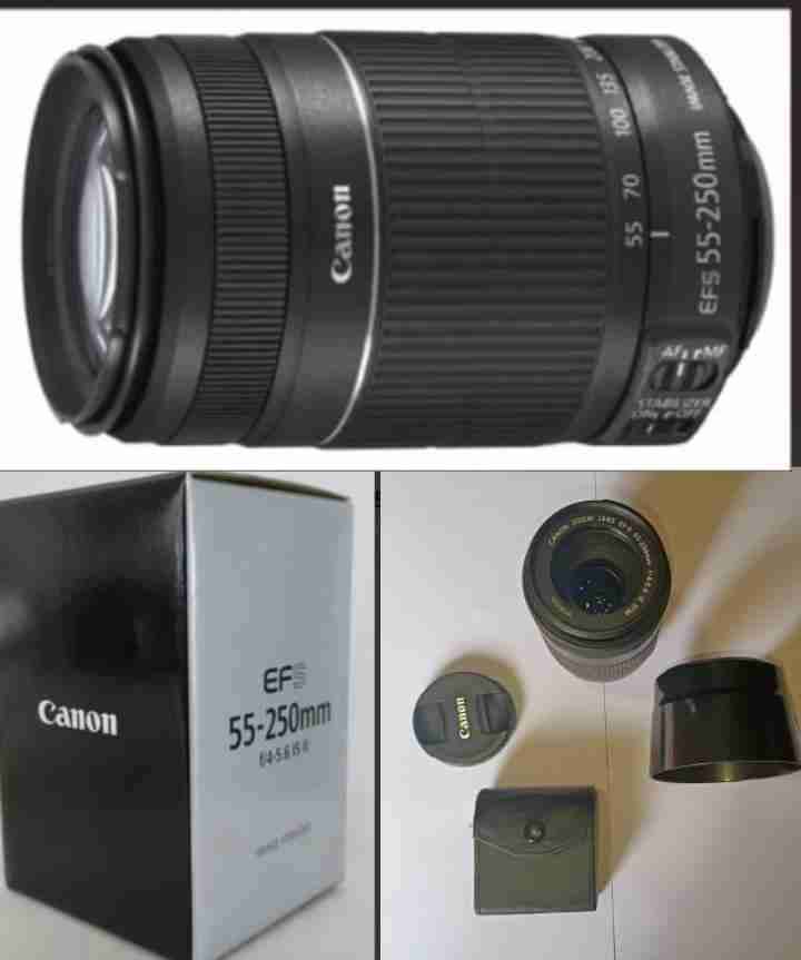 Lente Canon EF-S 55-250mm