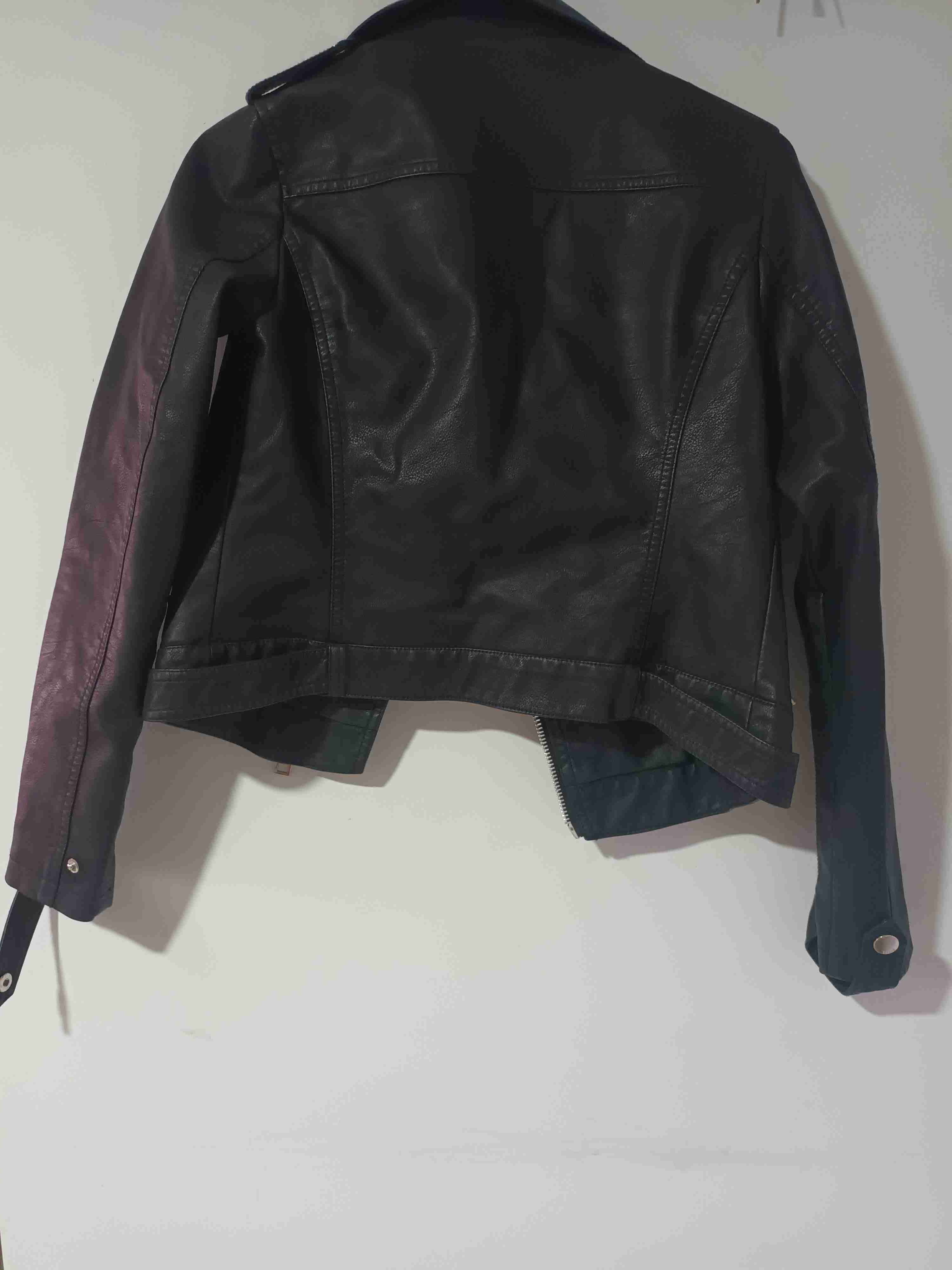 Chaqueta biker negra Ellus XS - miniatura 5