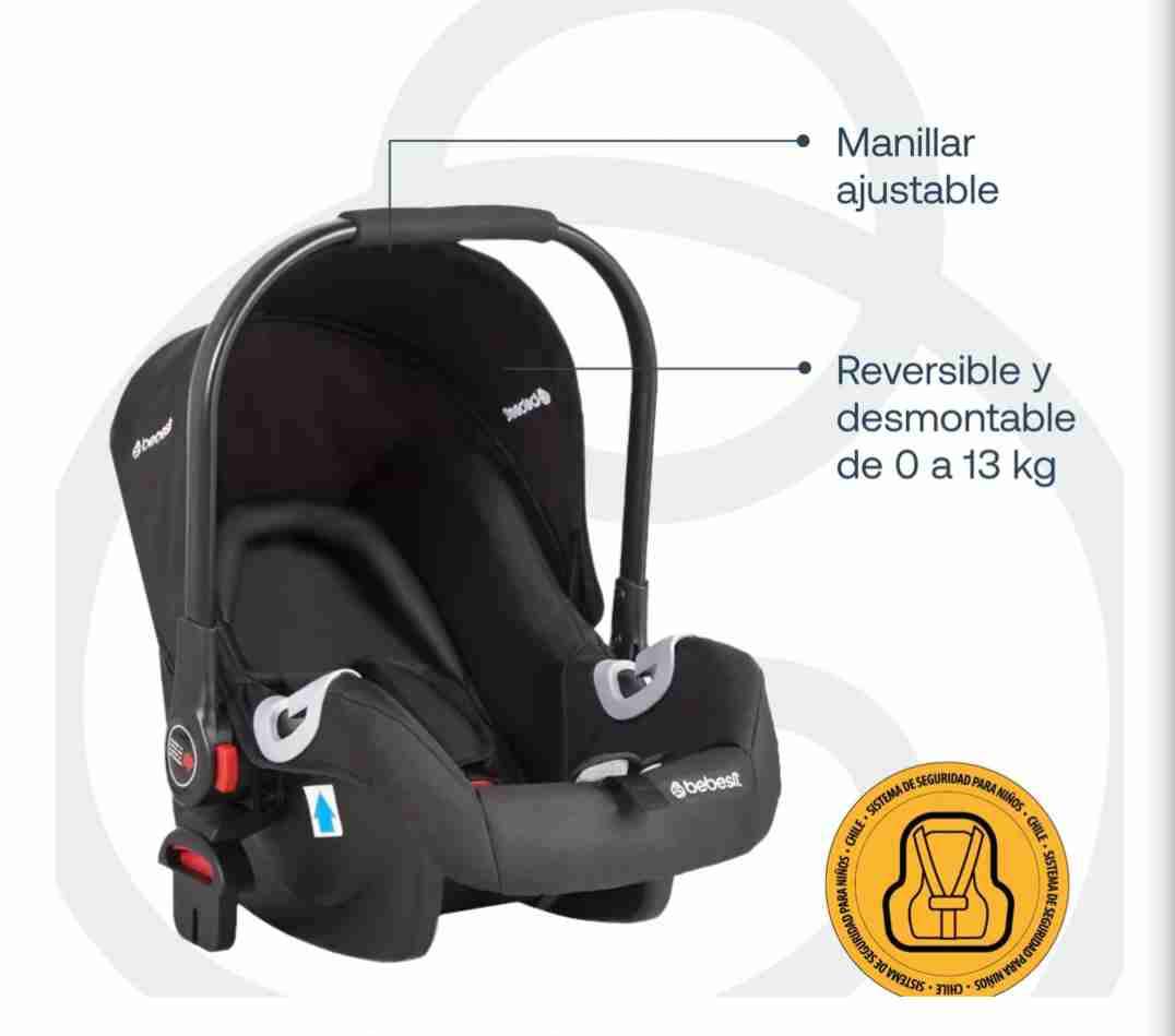 Silla de auto Bebesit negra
