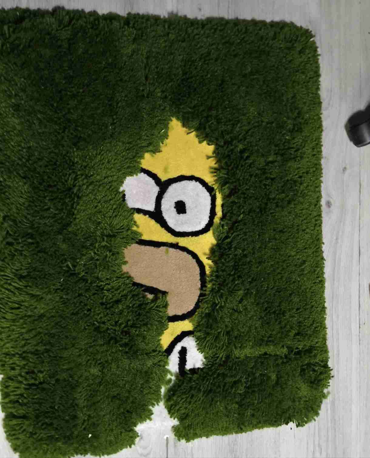 Alfombra decorativa con diseño divertido