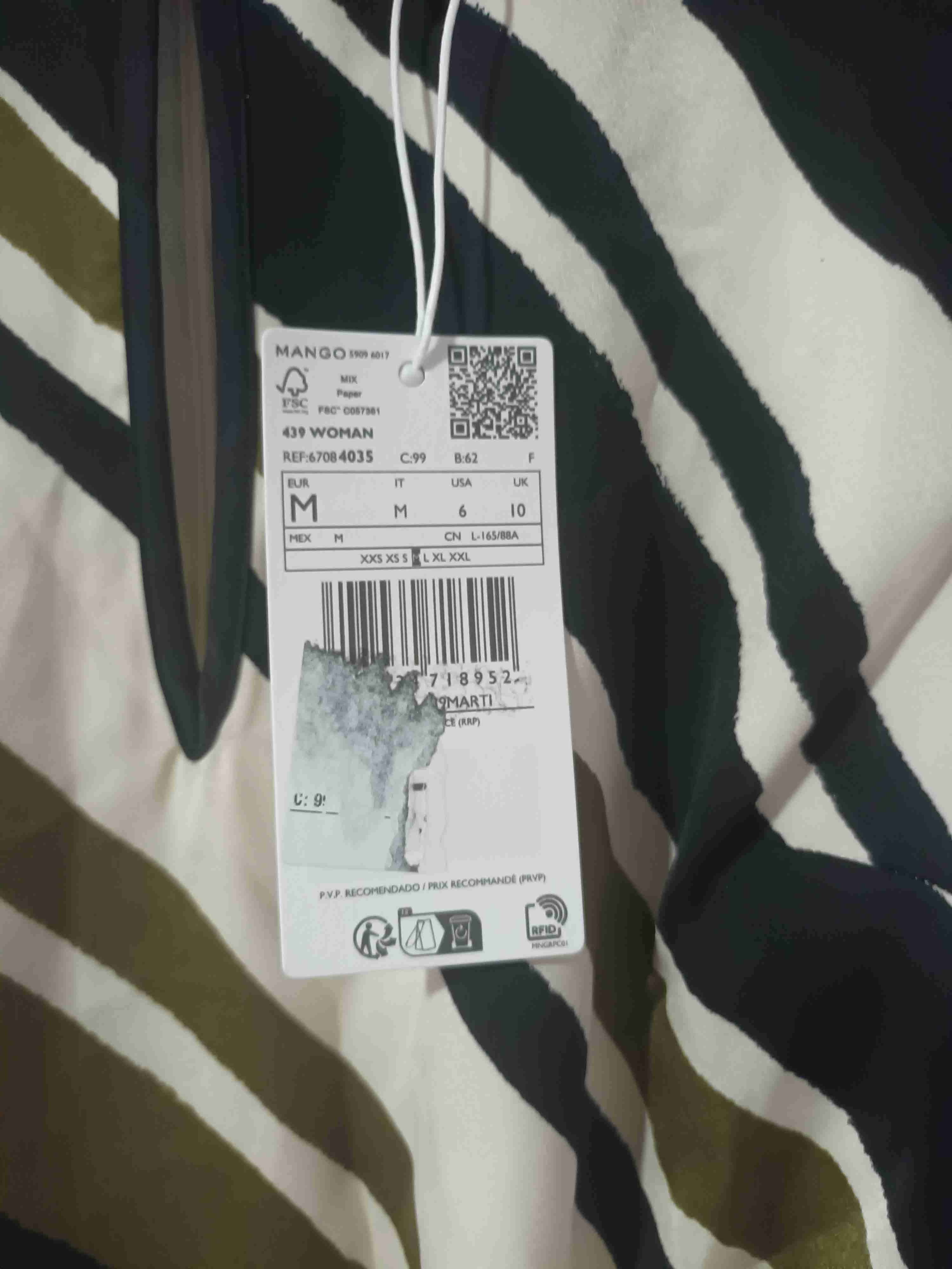 Vestido estampado MNG - miniatura 4