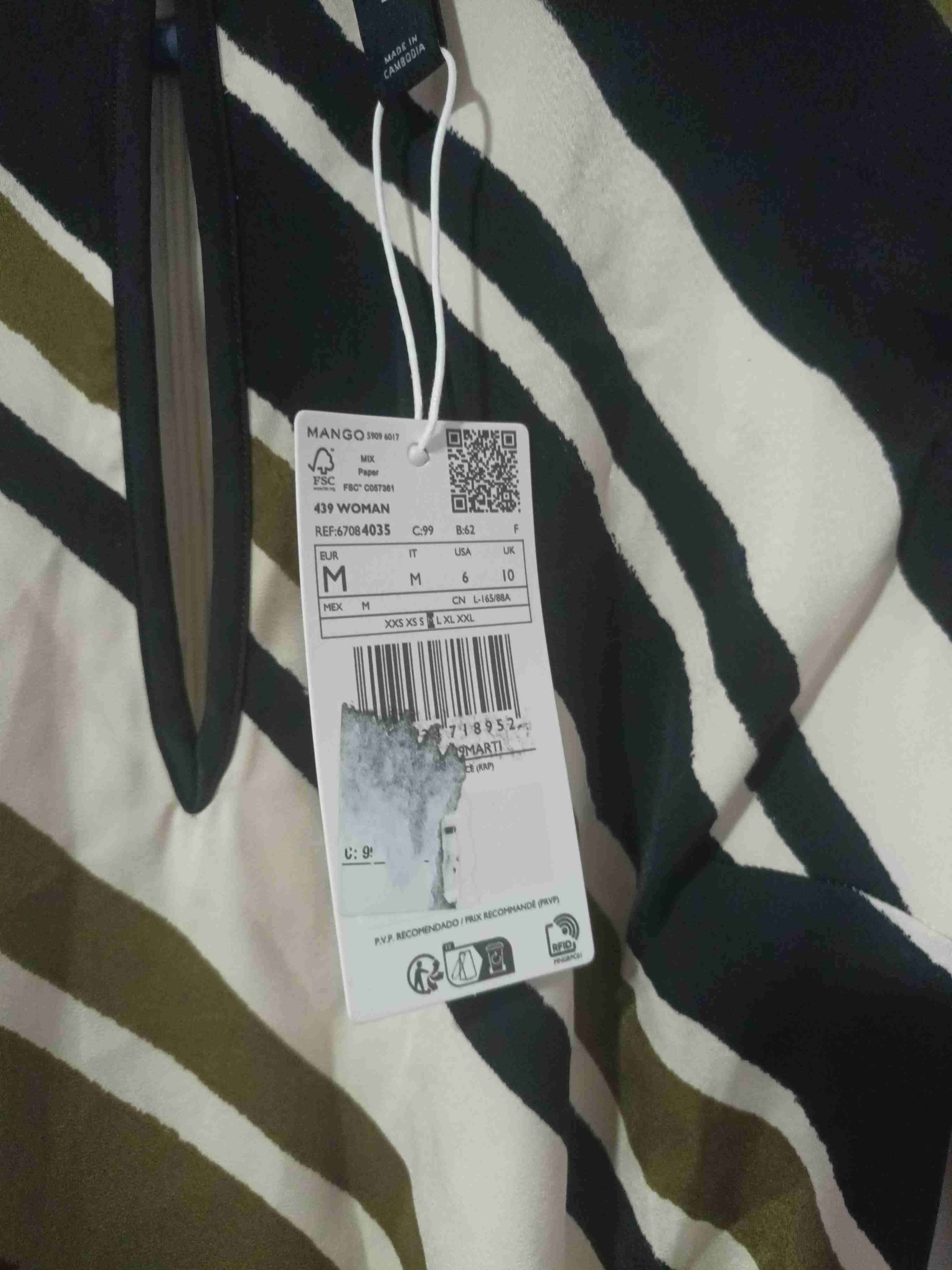 Vestido estampado MNG - miniatura 5