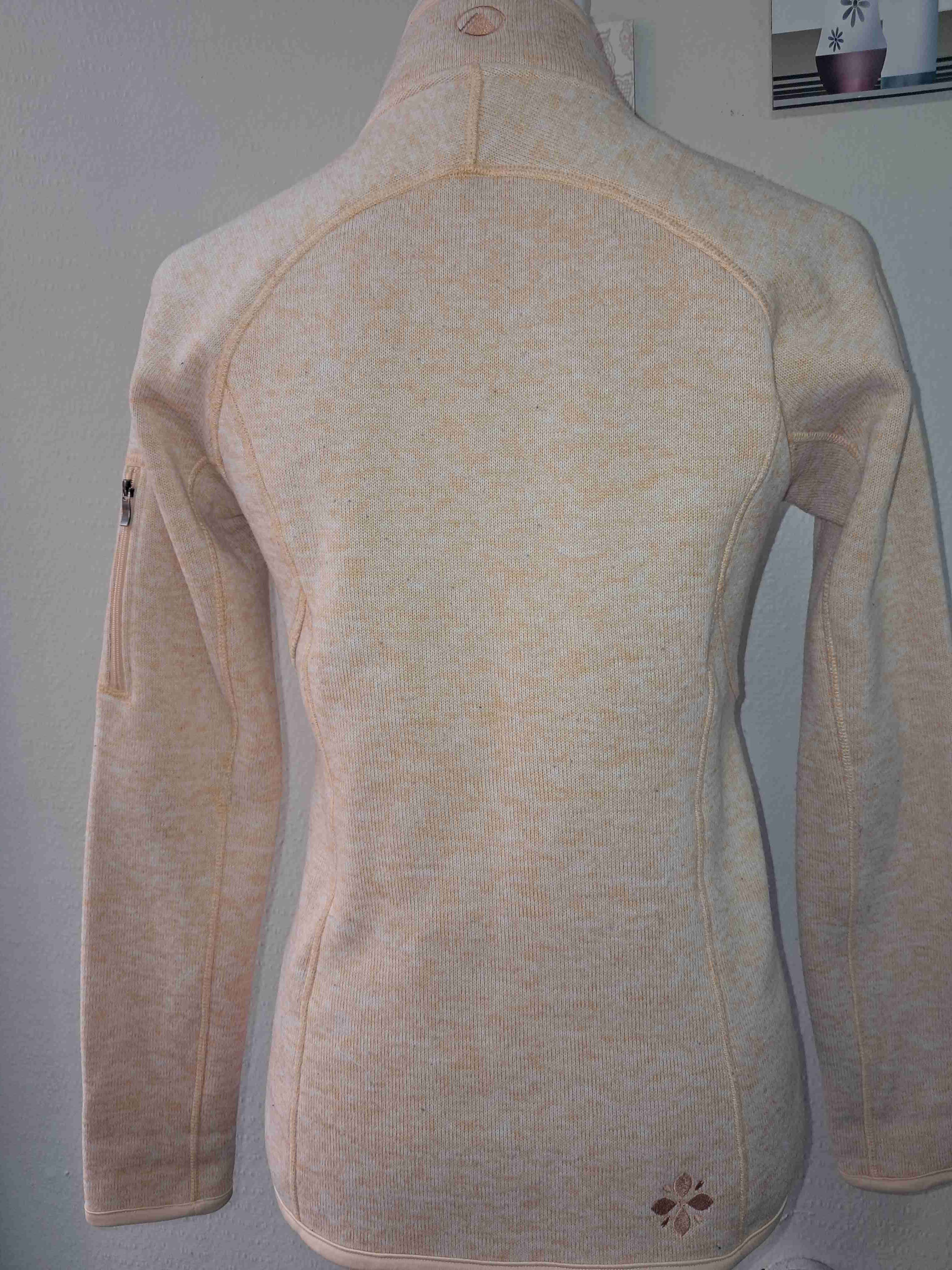 Chaqueta beige con cierre Lippi - miniatura 2