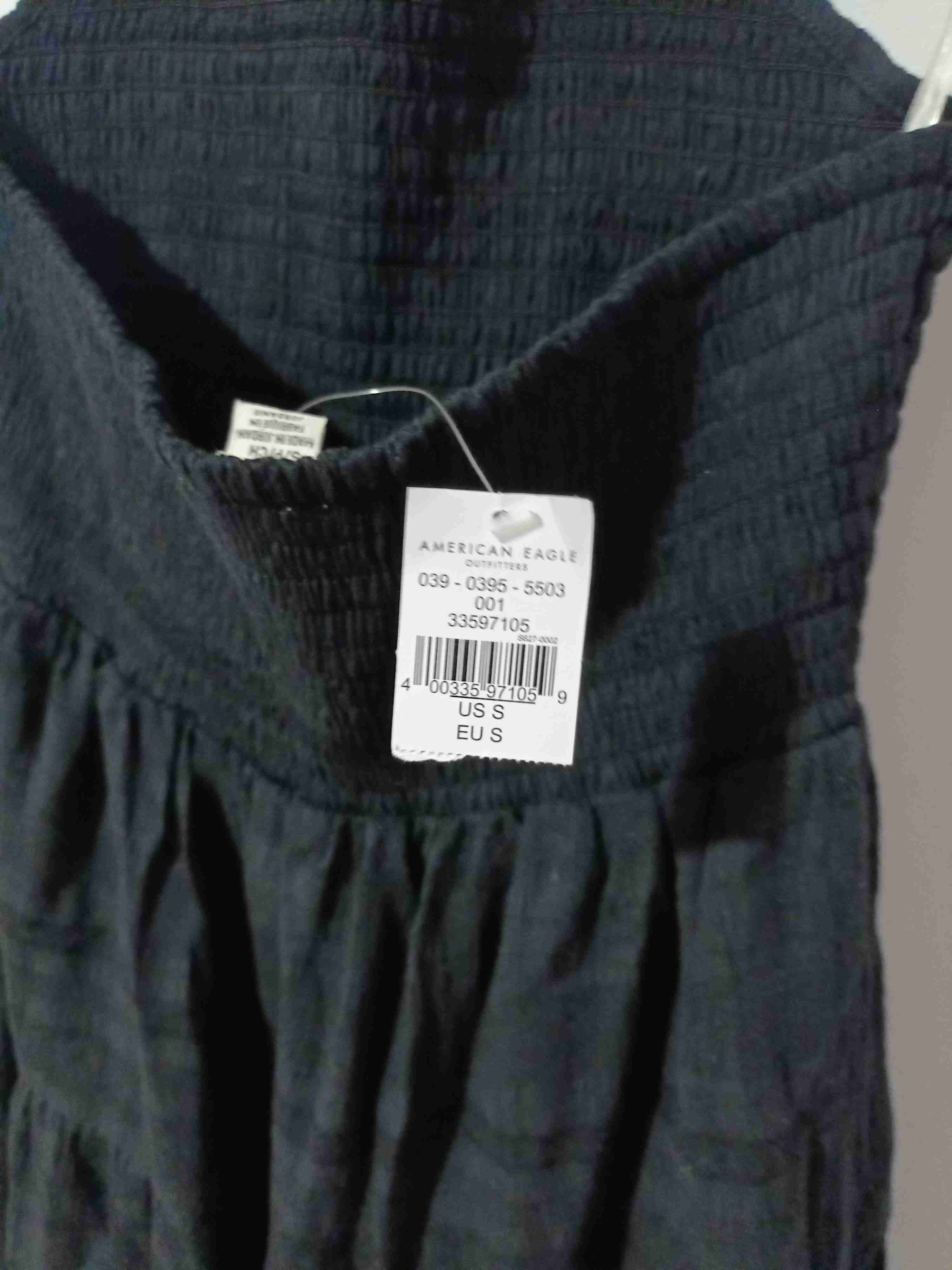 Vestido negro suelto - miniatura 4