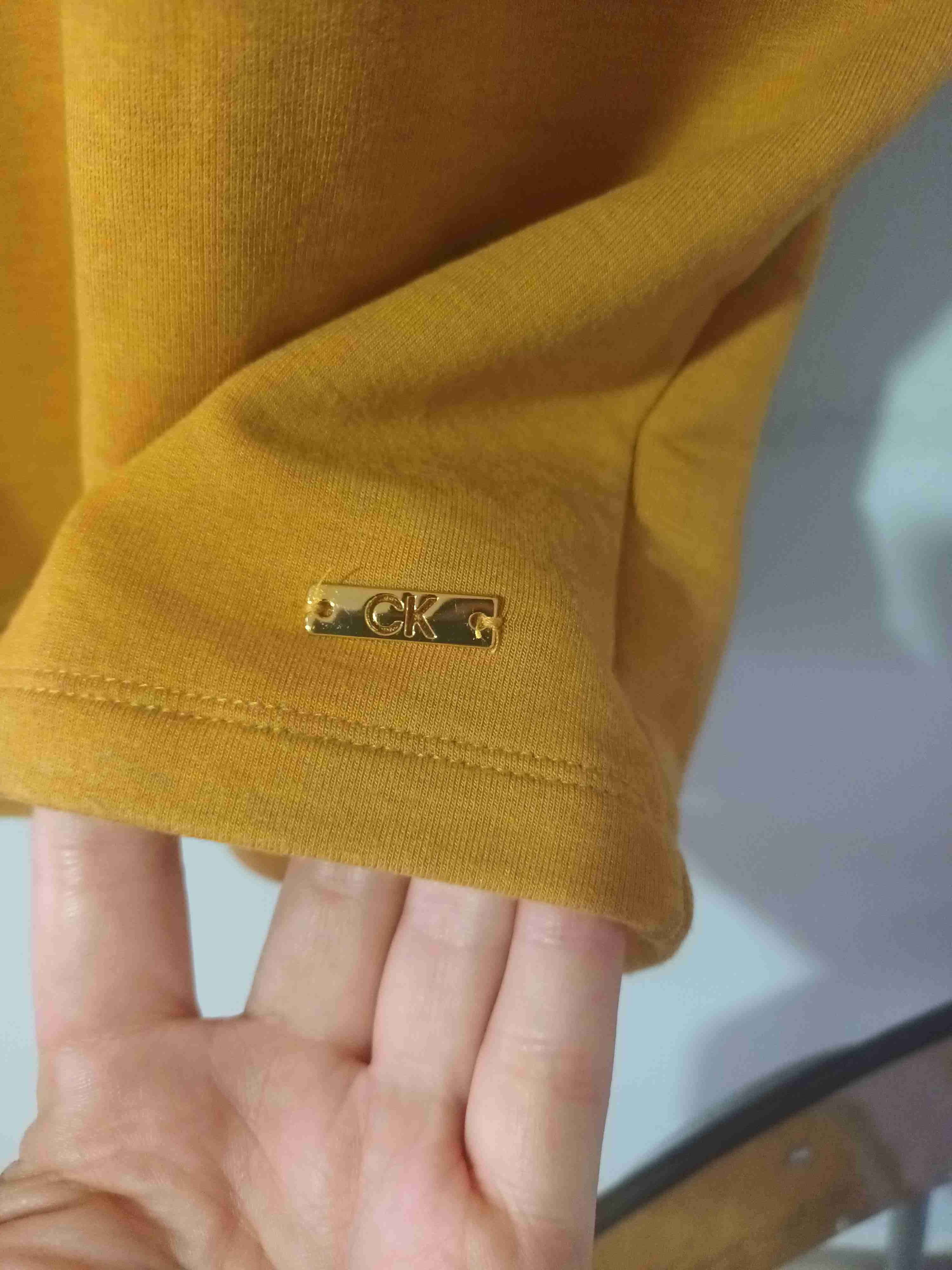 Vestido Calvin Klein amarillo - miniatura 4