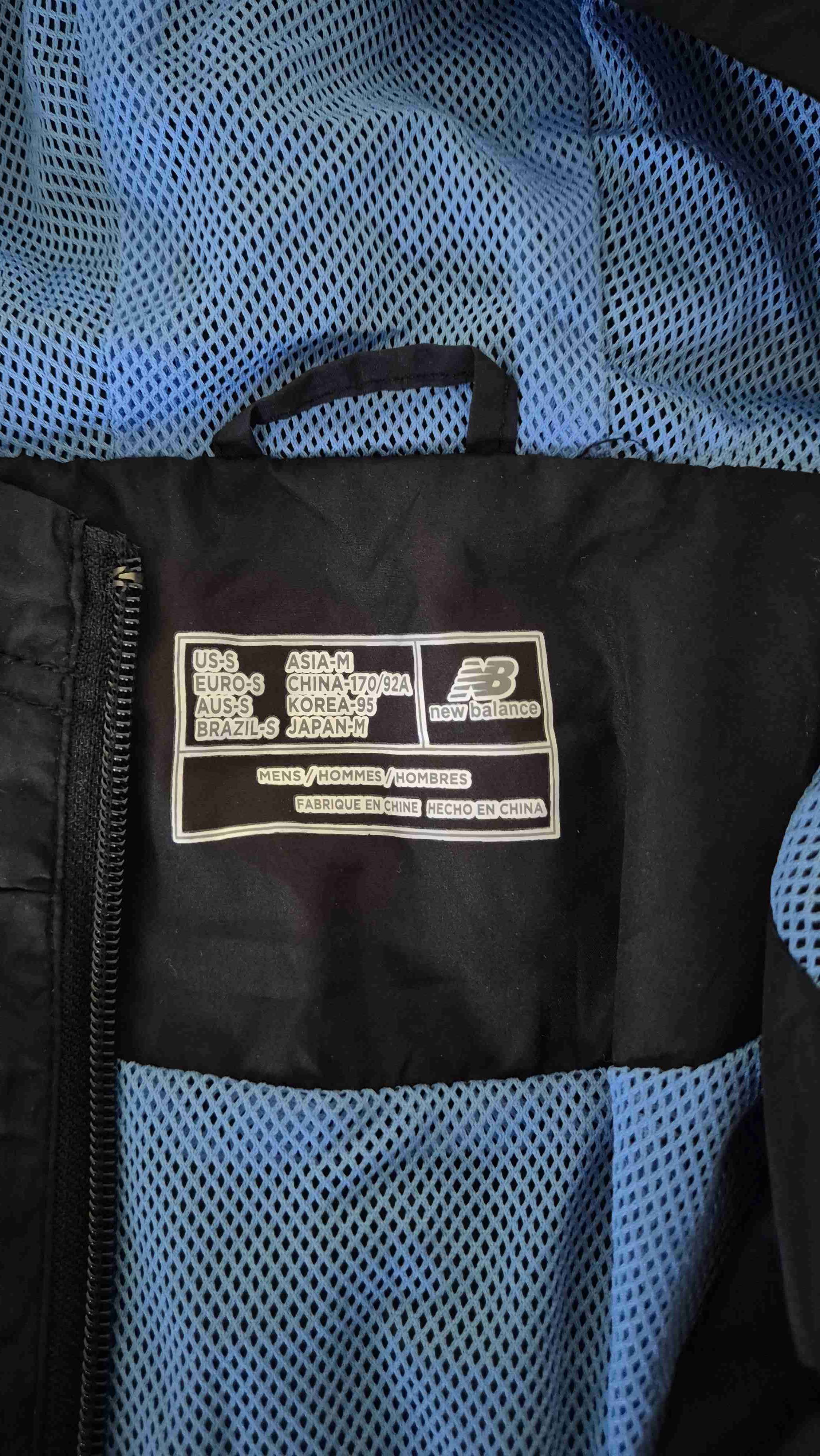 Corta viento O'Higgins azul negro - miniatura 2