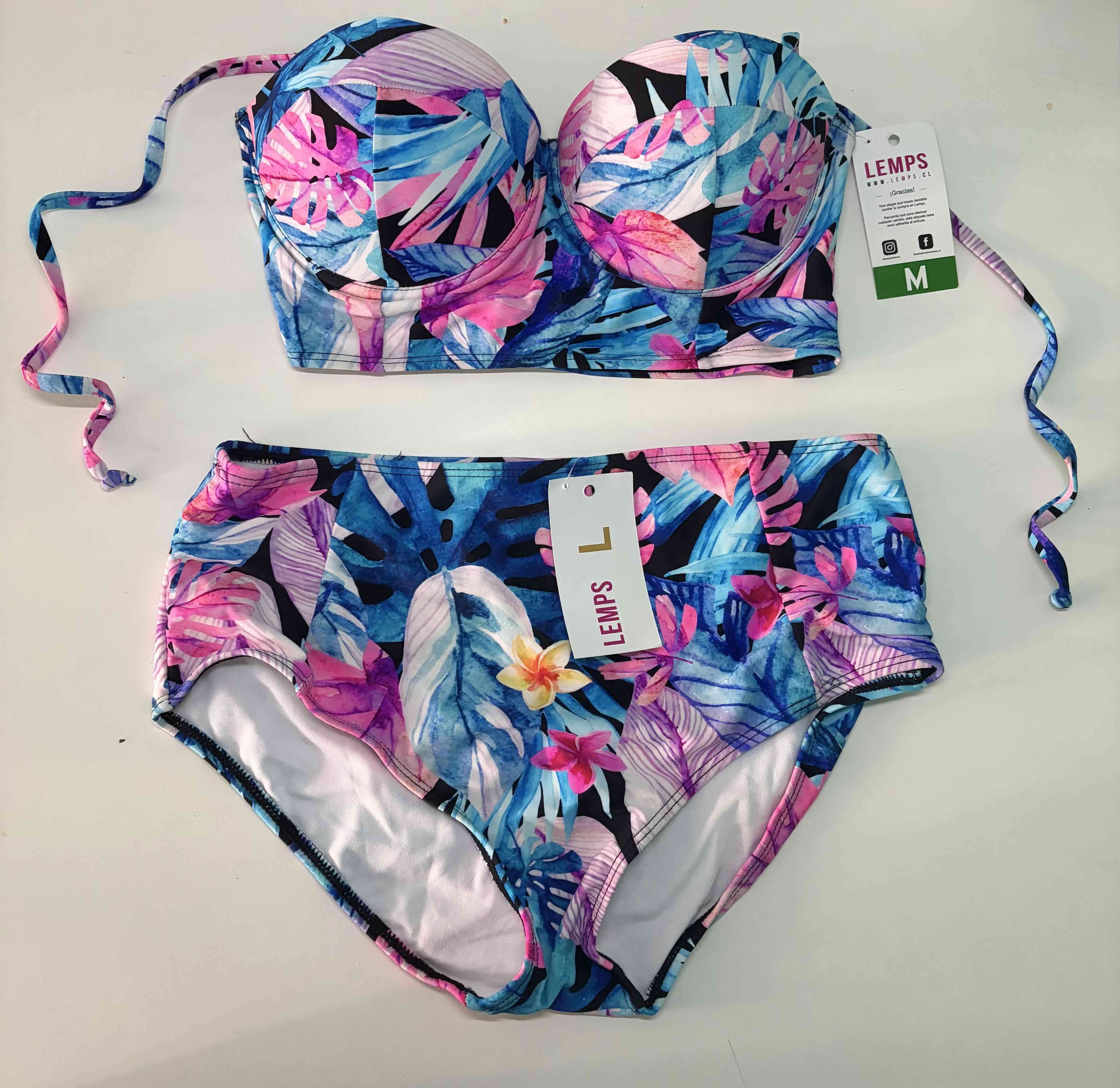 Bikini estampado floral - miniatura 1