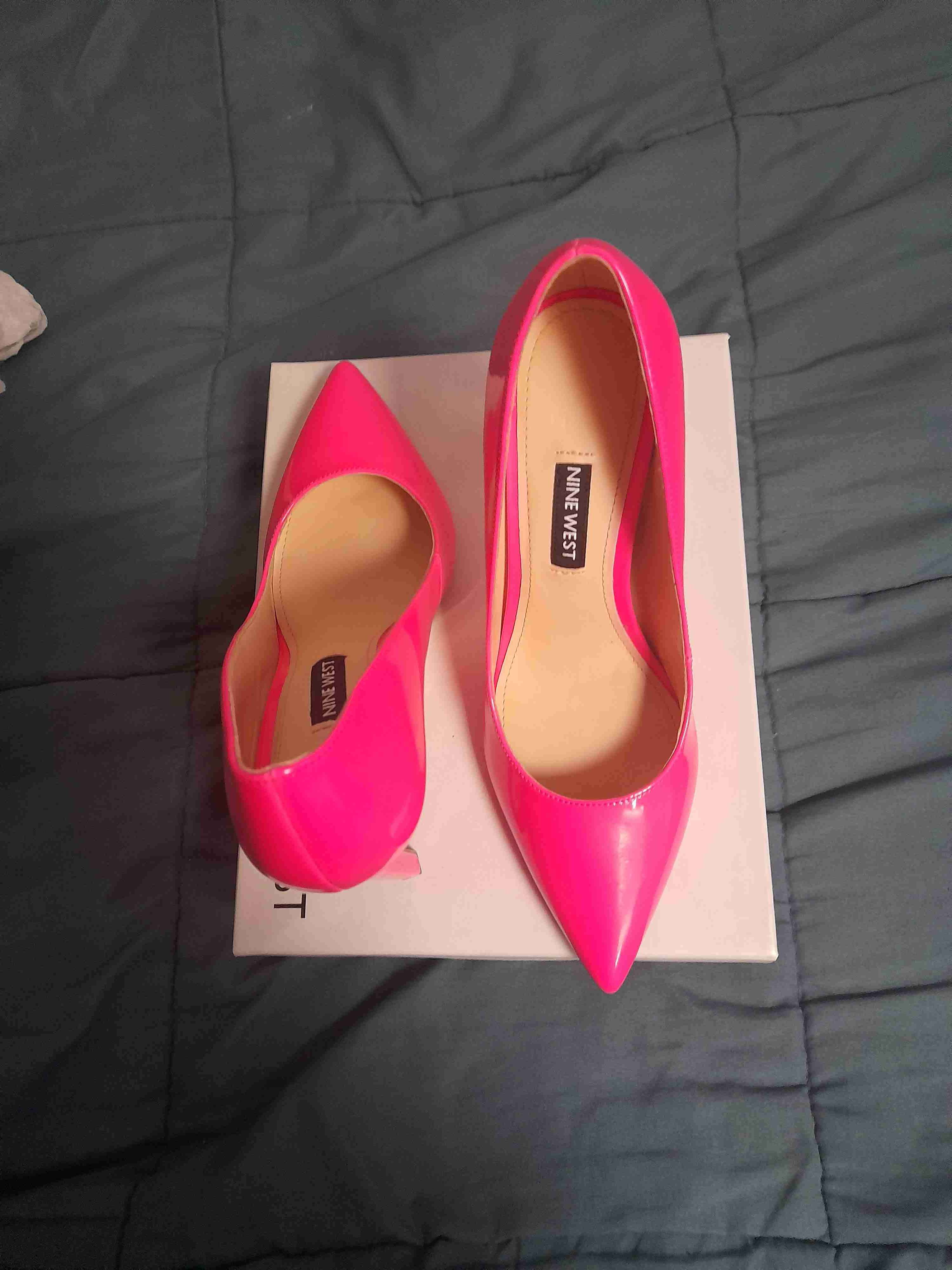 Zapatos de tacón rosa Nine West - miniatura 2