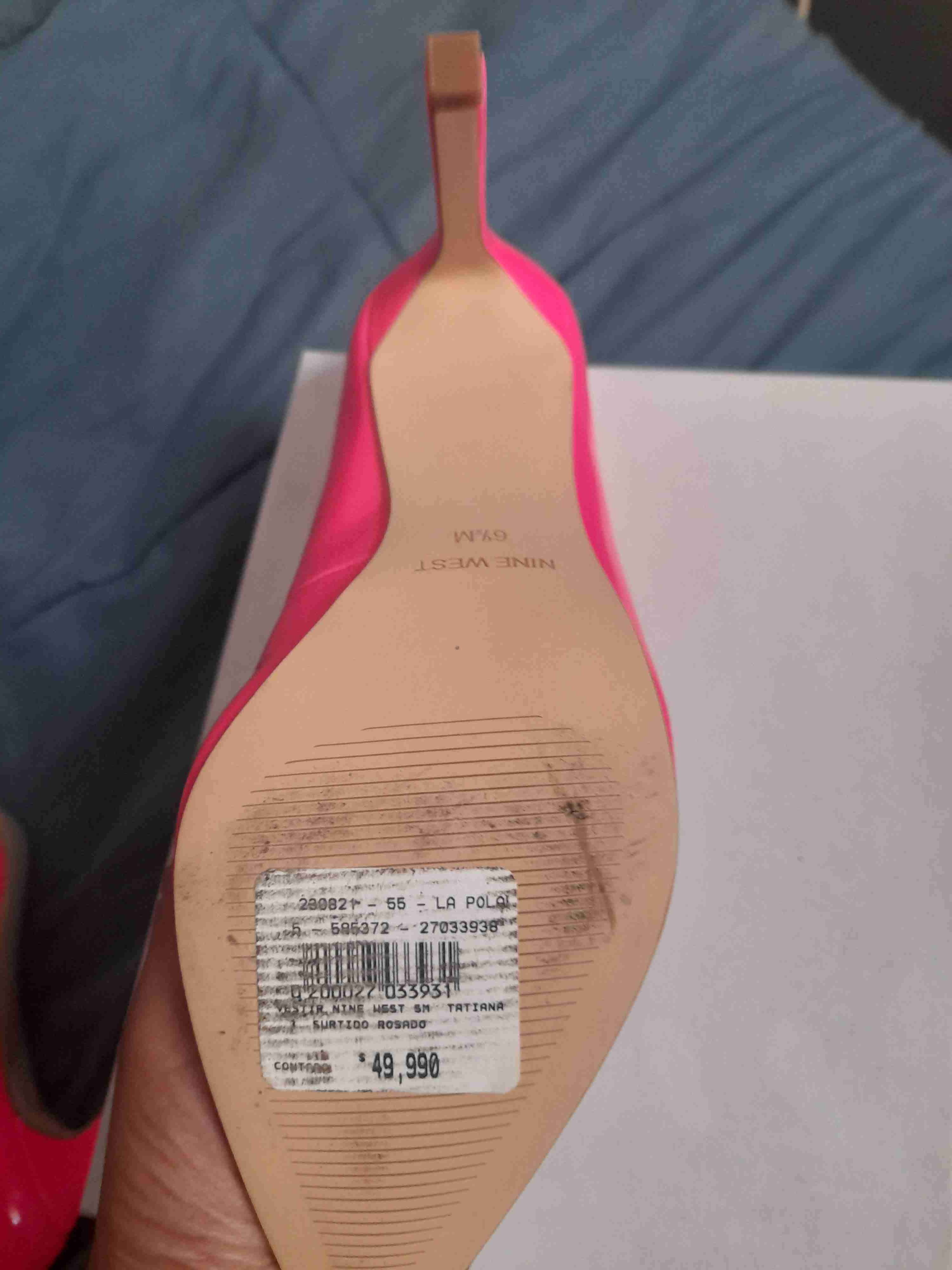 Zapatos de tacón rosa Nine West - miniatura 3