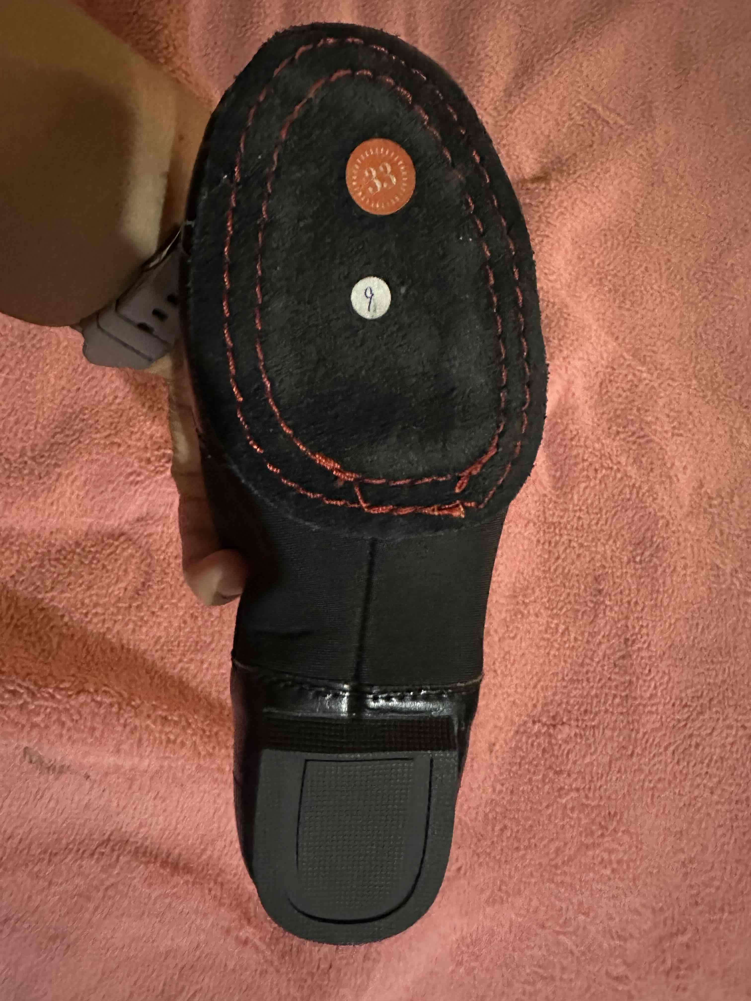 Zapatos negros de baile jazz talla 33 - miniatura 1