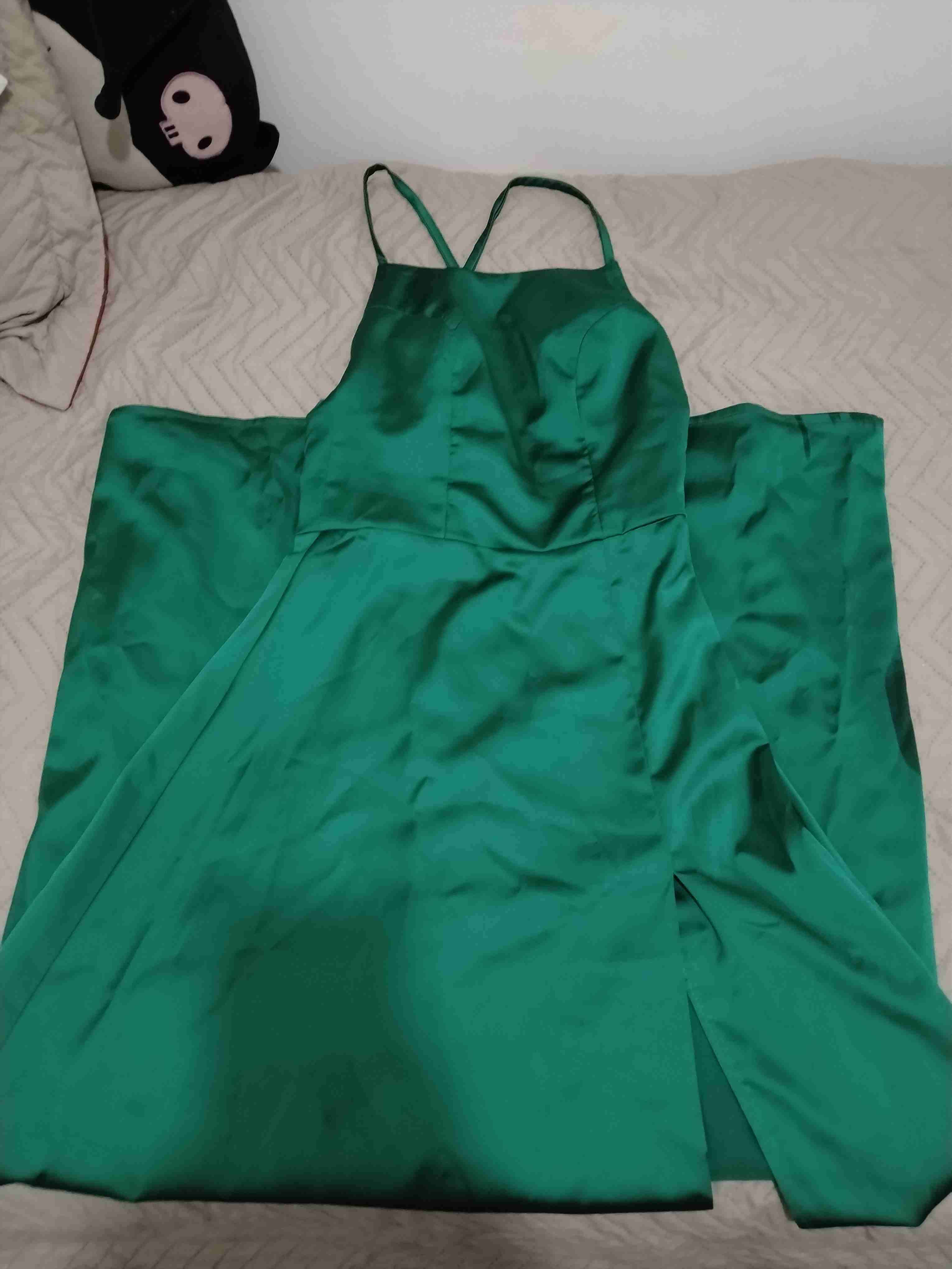 Vestido verde elegante