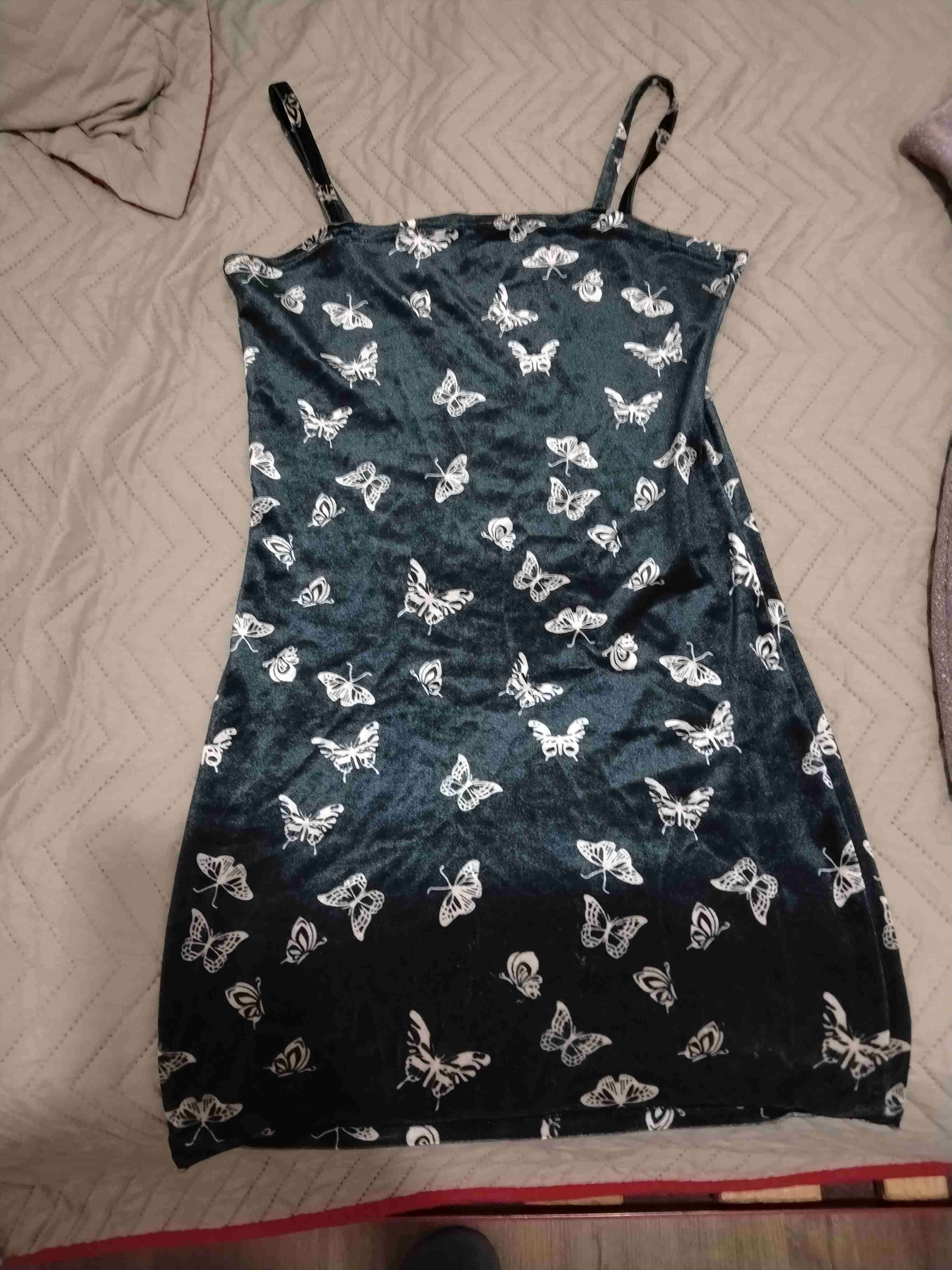 Vestido estampado mariposas