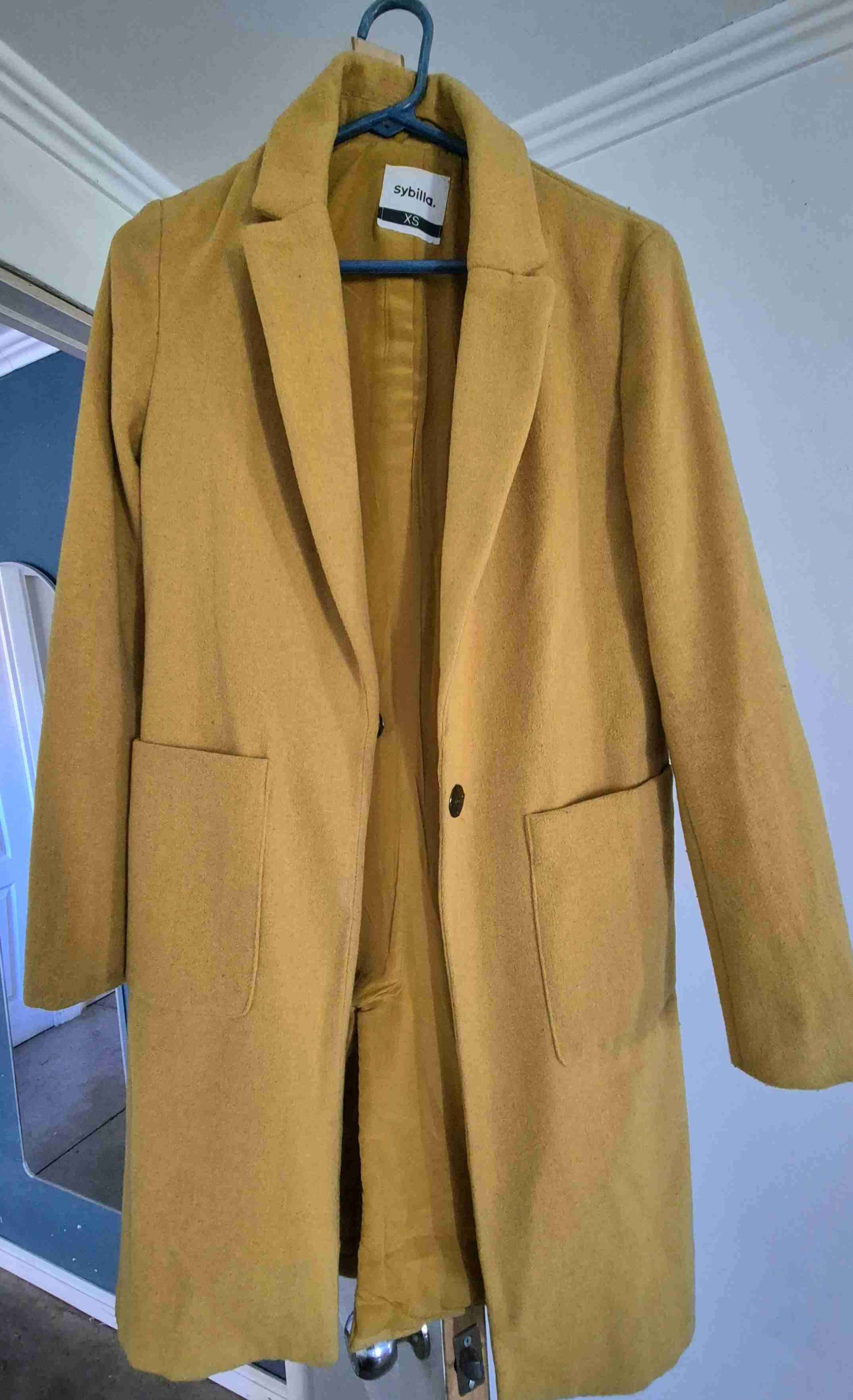 Abrigo mostaza Sybilla - miniatura 1