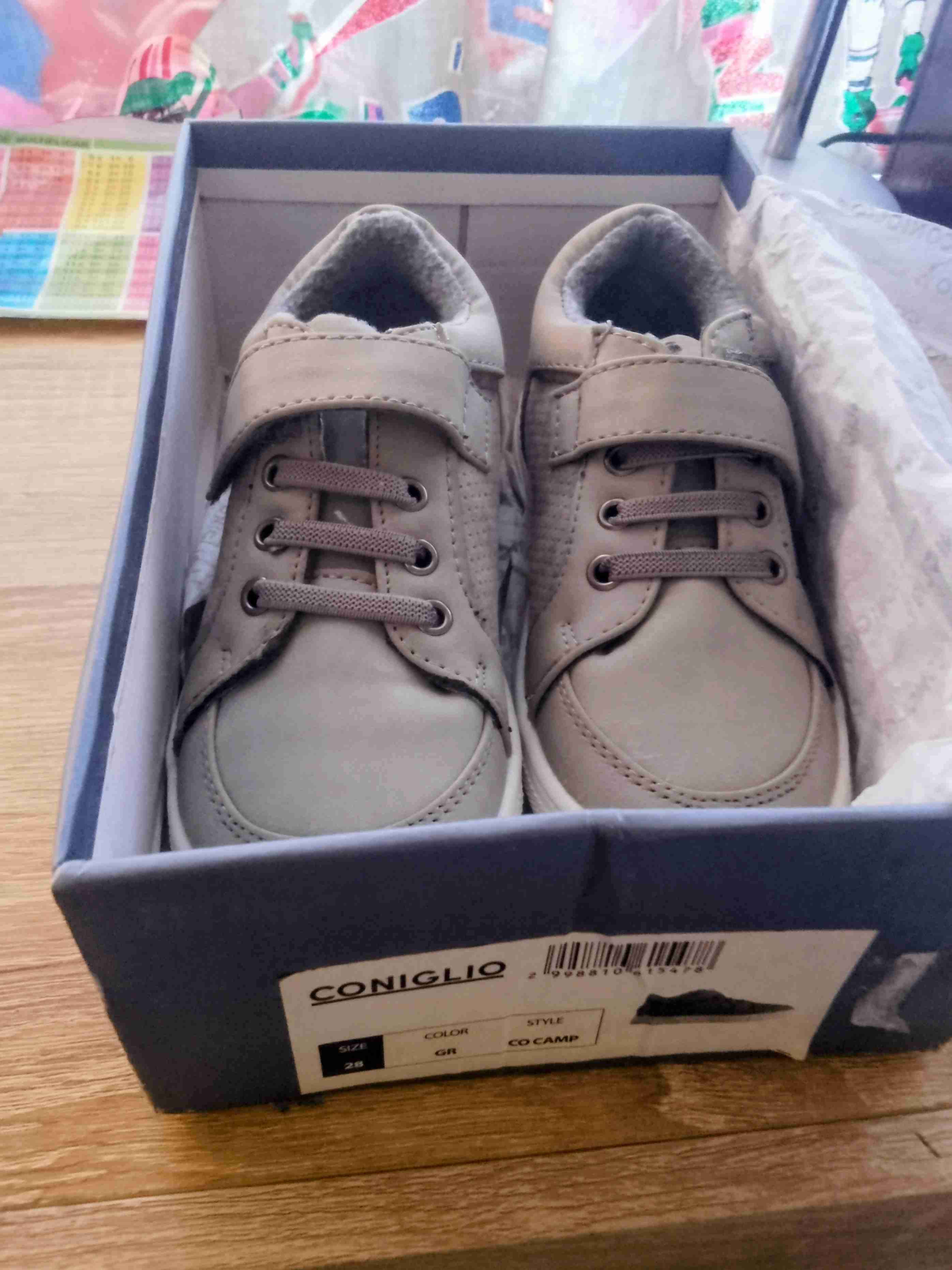 Zapatillas Coniglio grises para niños