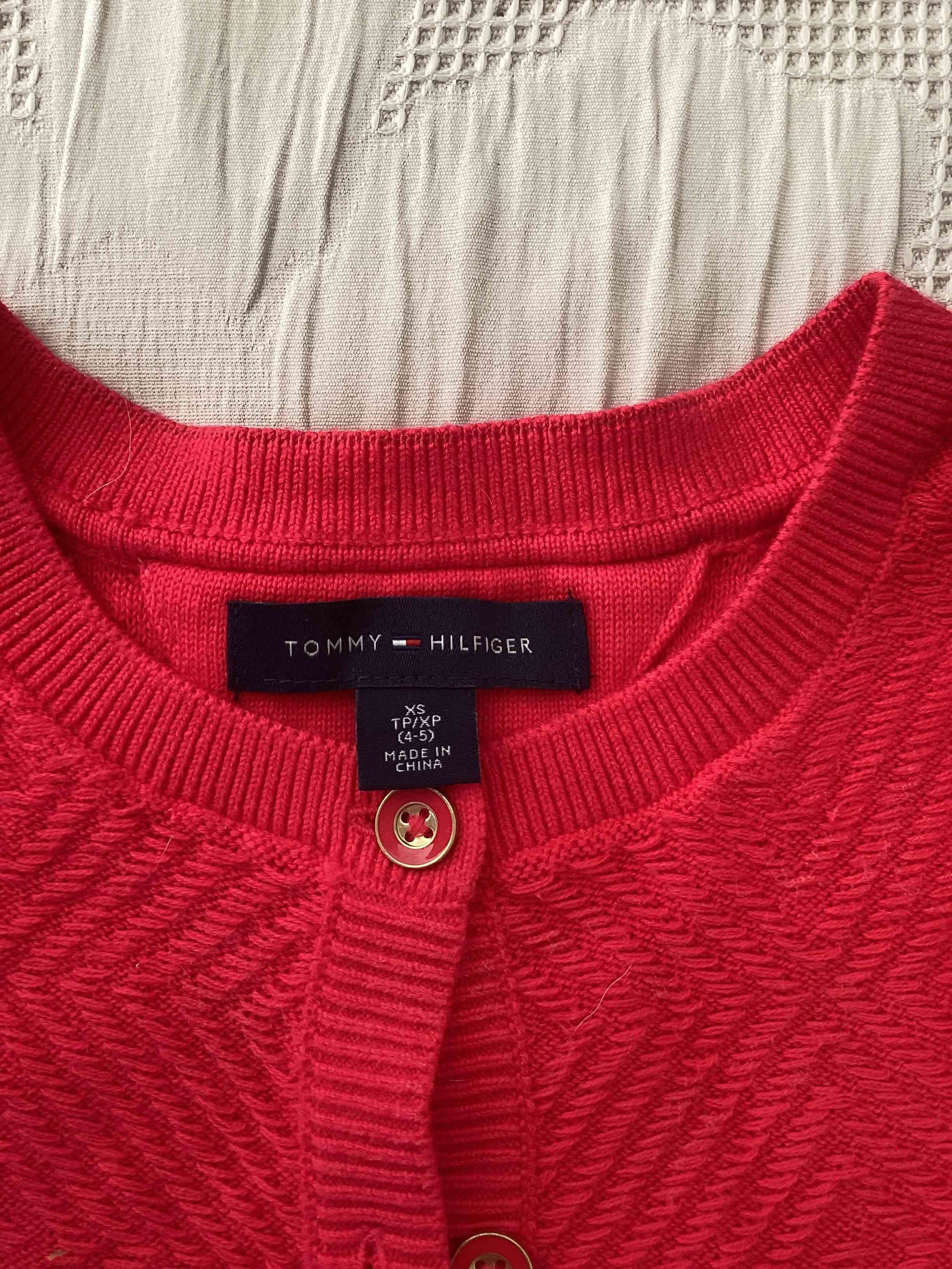 Cardigan fucsia niña Tommy Hilfiger - miniatura 2