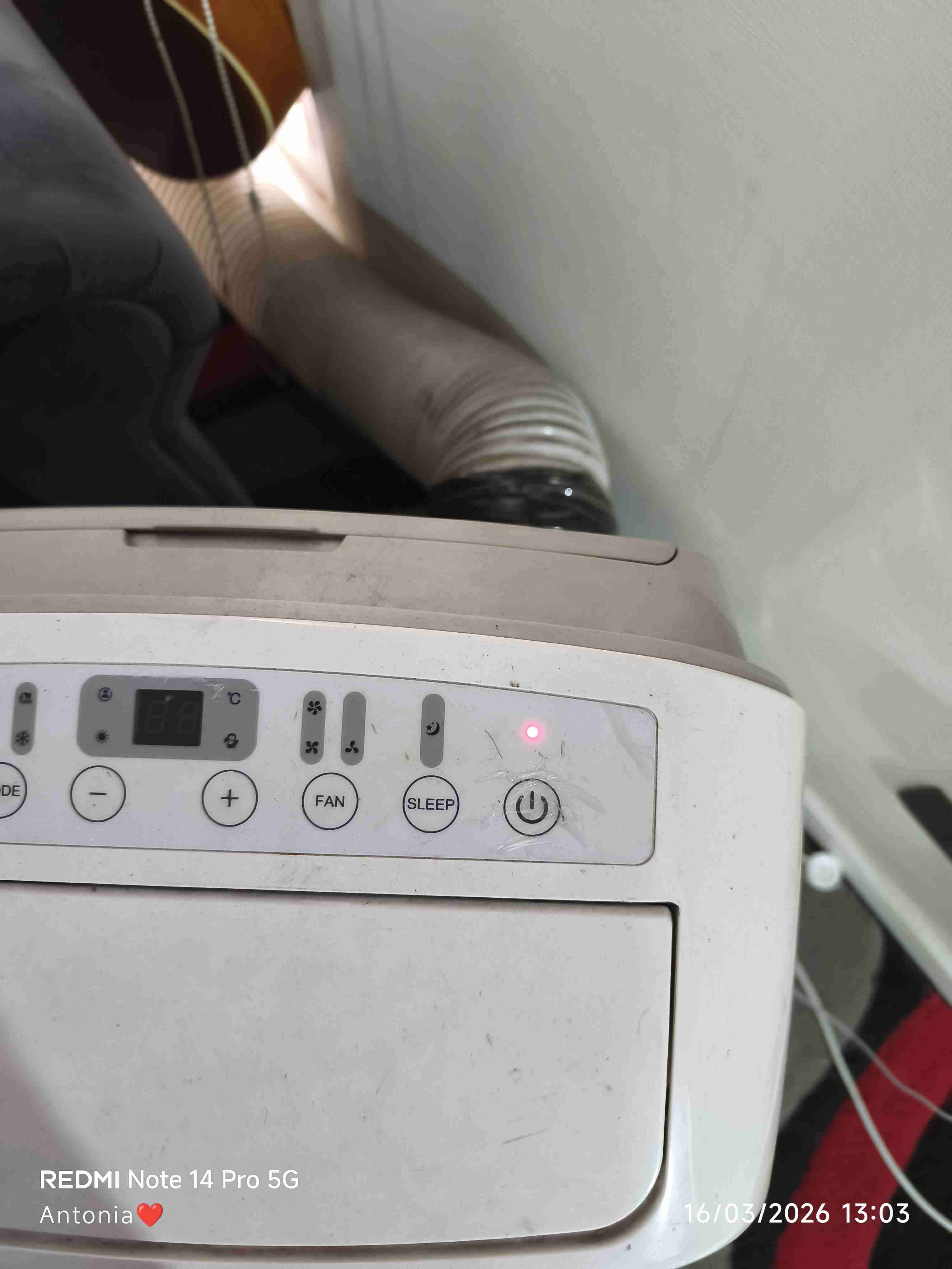 Aire acondicionado portátil blanco - miniatura 1