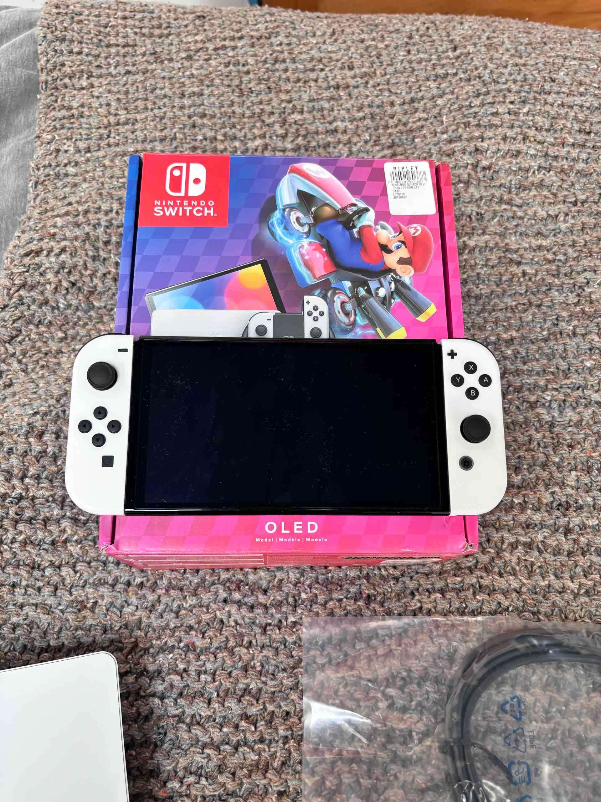 Consola Nintendo Switch OLED blanca - miniatura 1