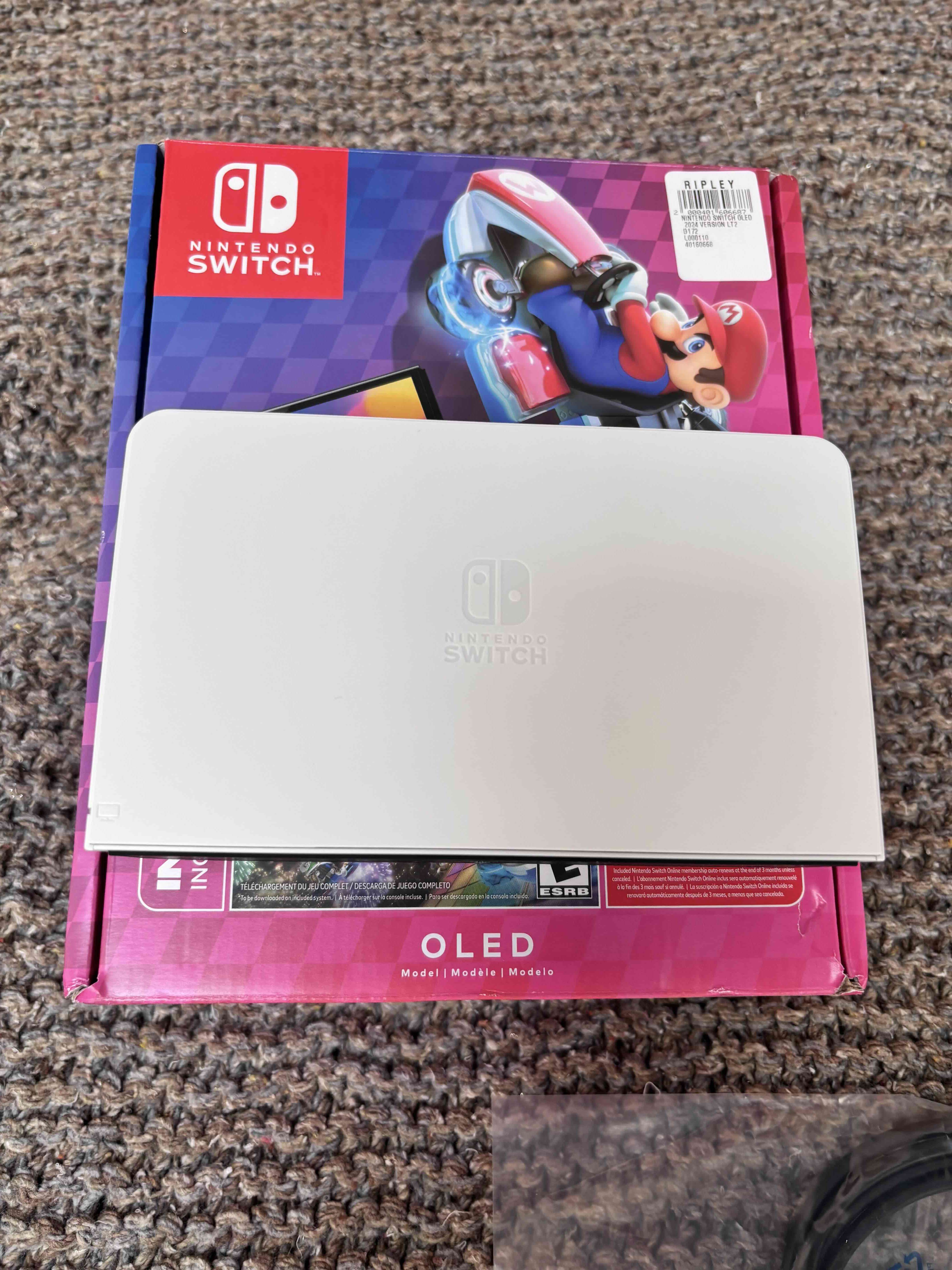 Consola Nintendo Switch OLED blanca - miniatura 4