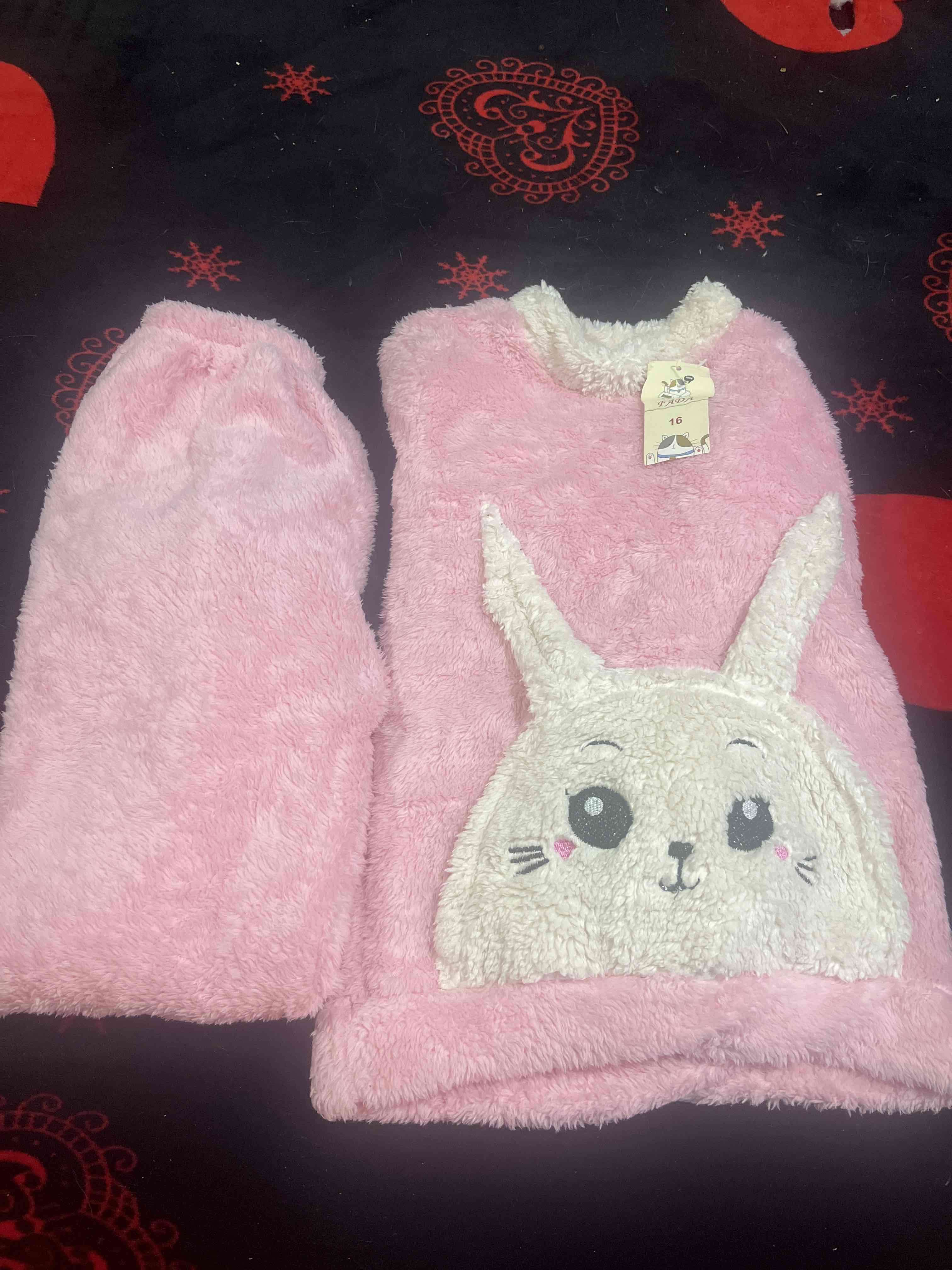 Pijama infantil rosado dos piezas