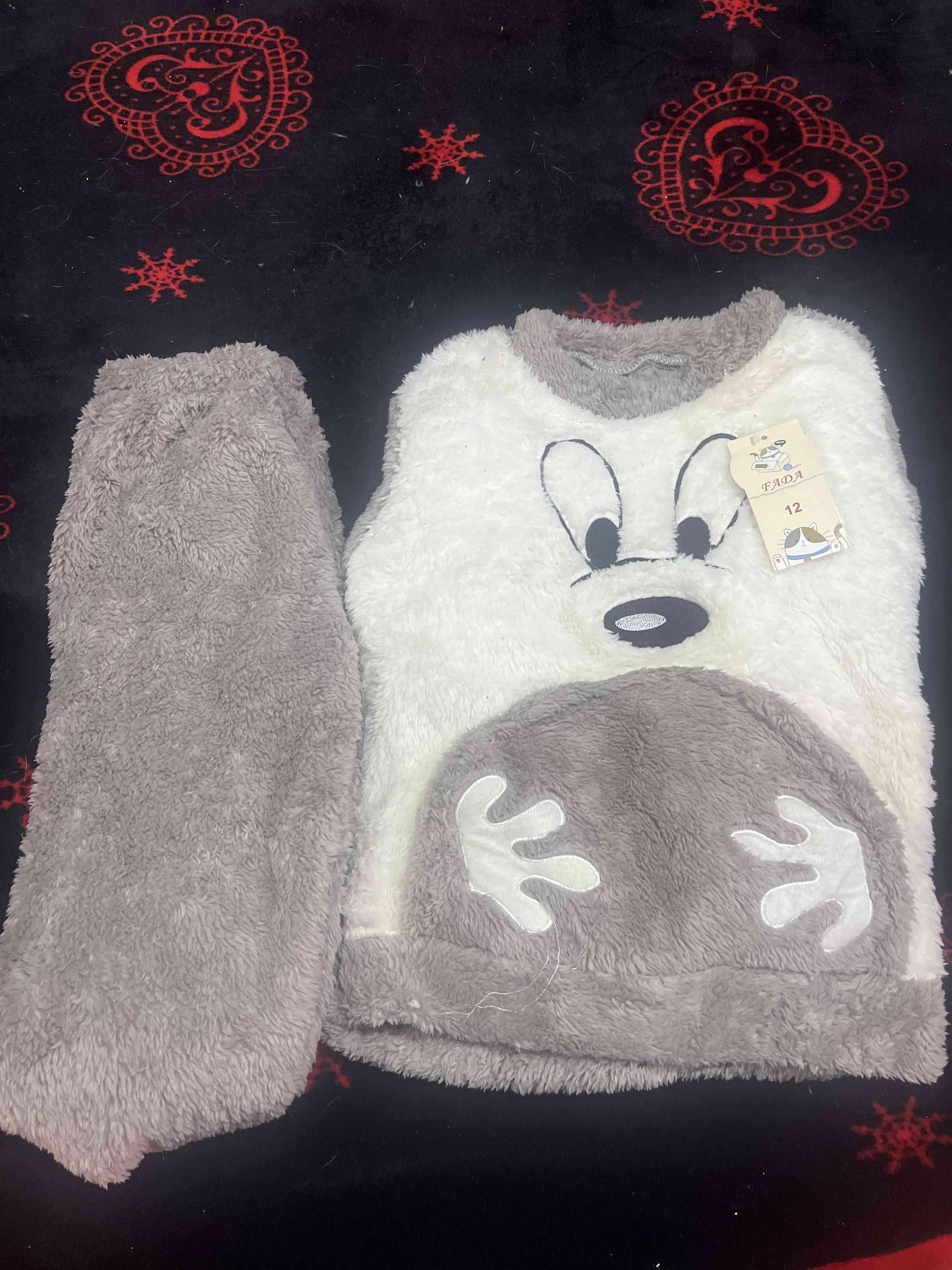 Pijama peludo infantil - miniatura 1