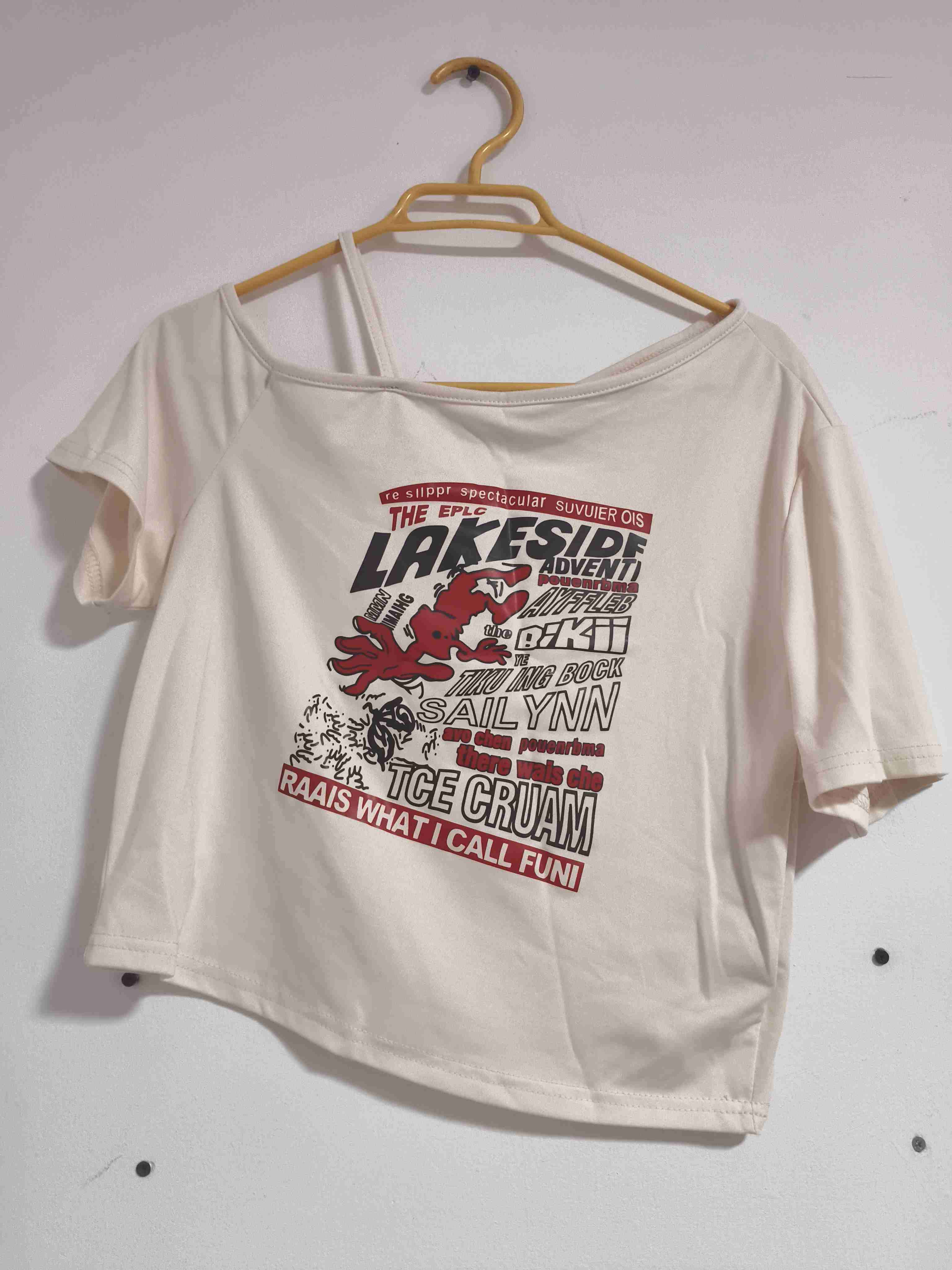 Polera gráfica blanca - miniatura 1