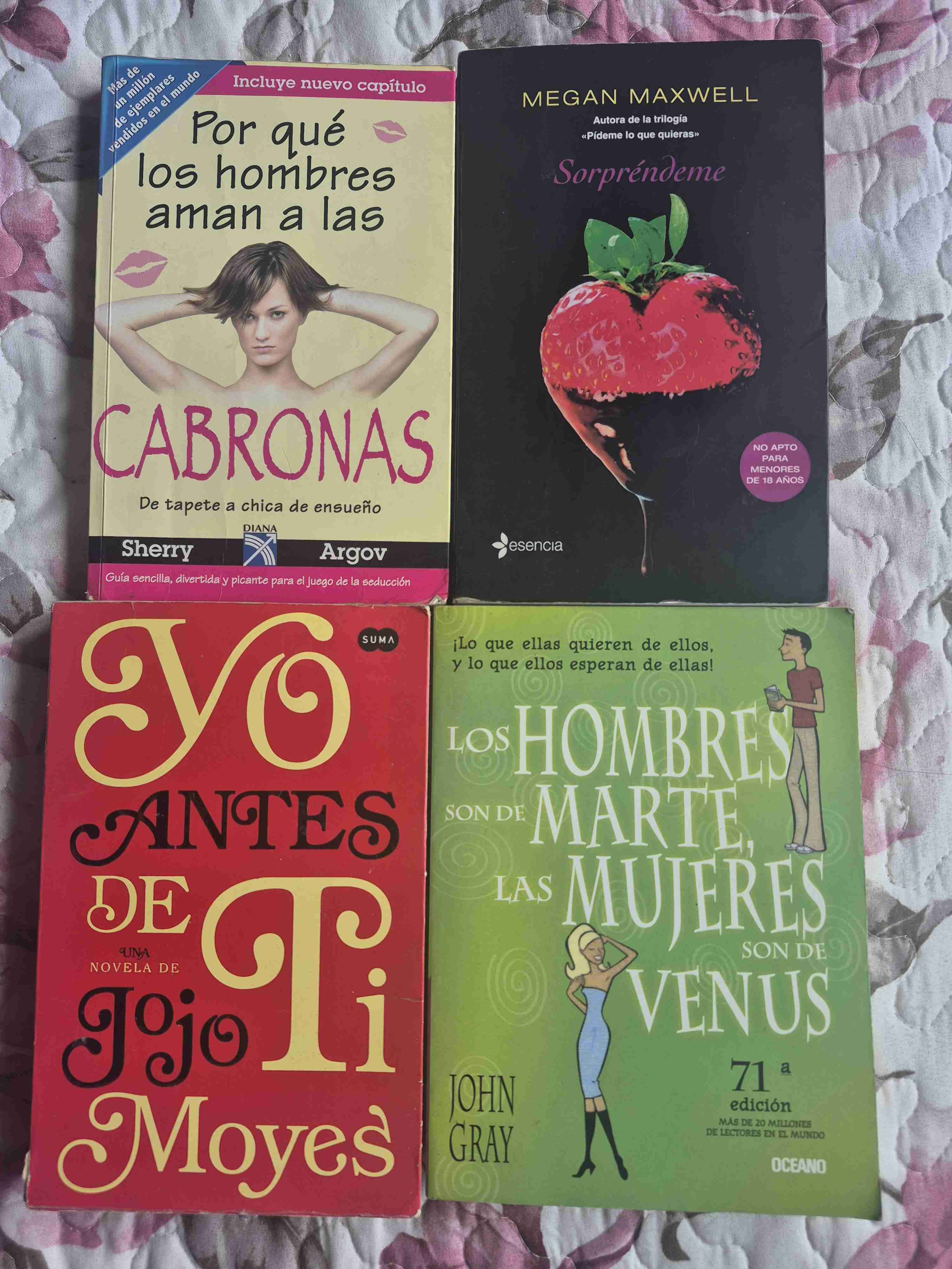 Lote de 4 libros diversos