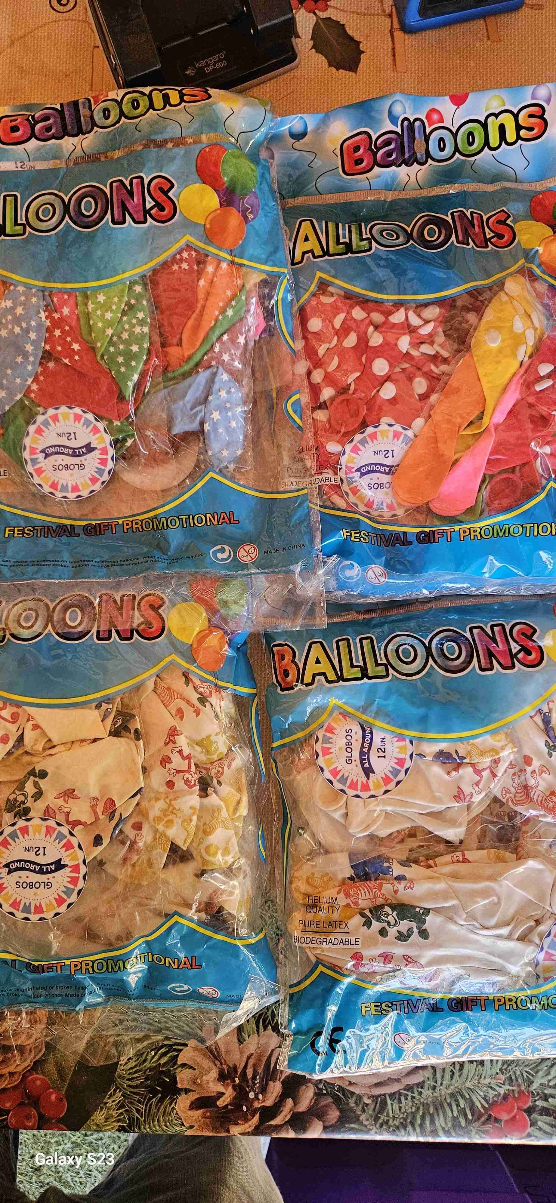 Bolsa de globos multicolores - miniatura 3