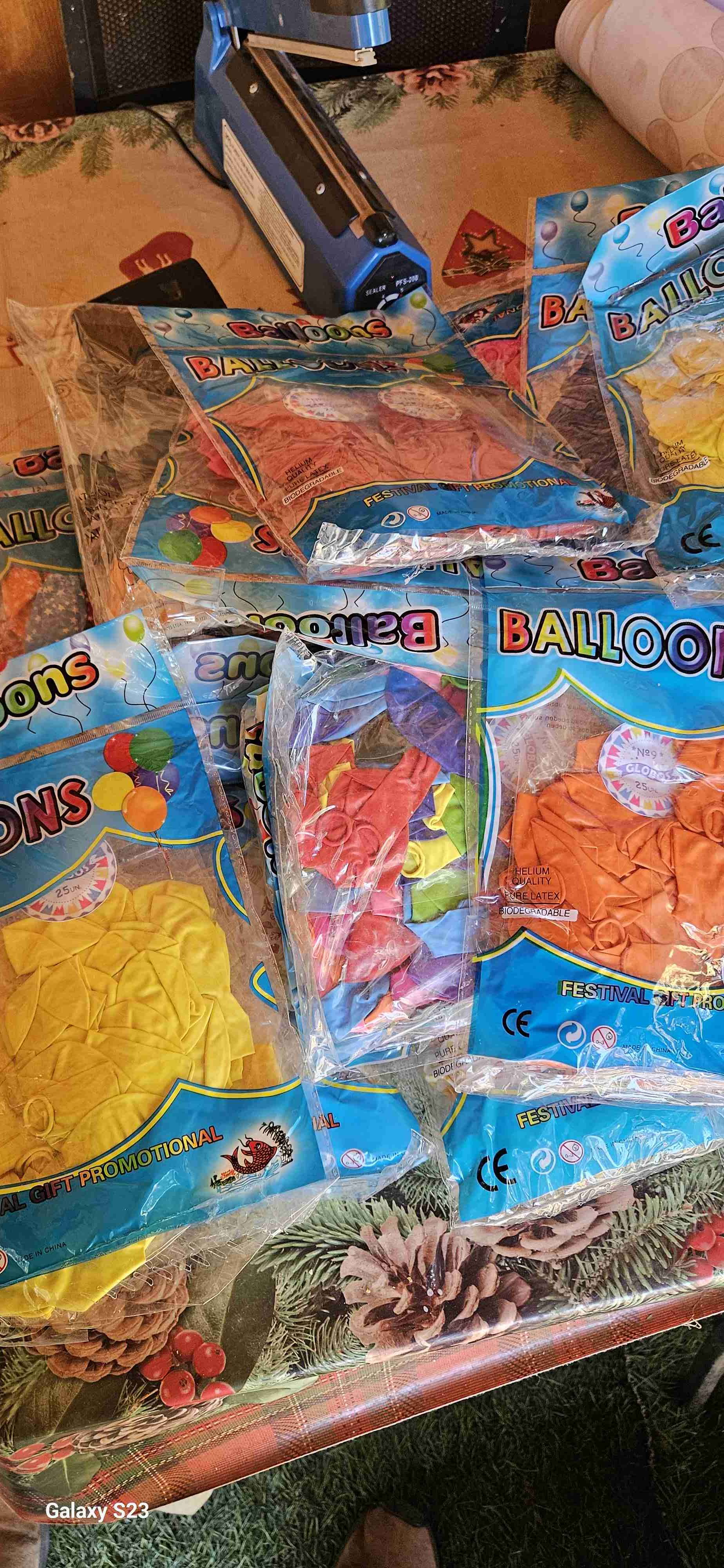 Bolsa de globos multicolores - miniatura 4