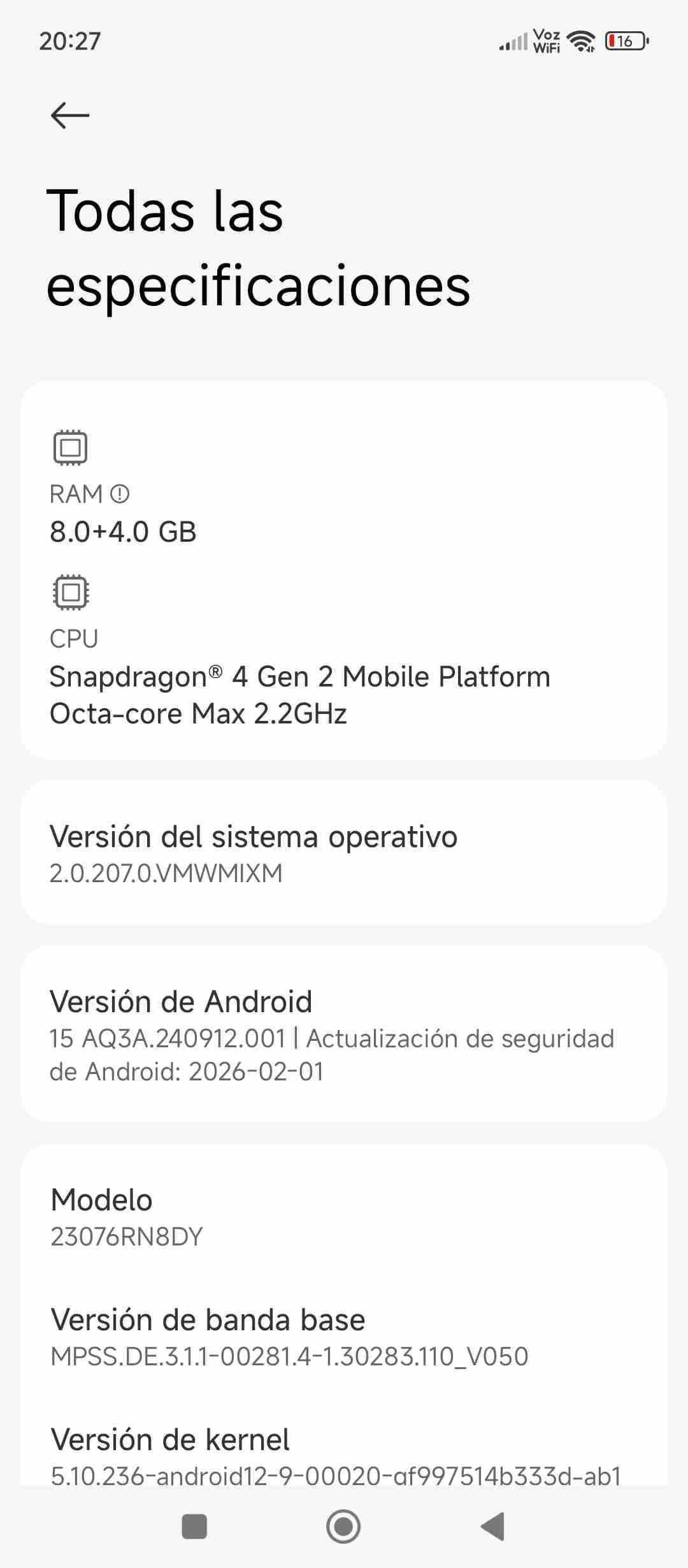 Redmi 12 midnigth black 5G - miniatura 6