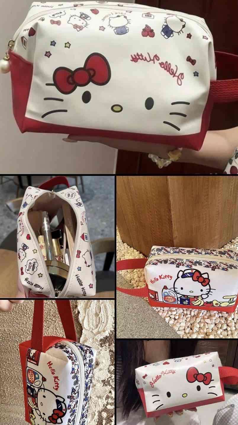 Neceser Hello Kitty rojo