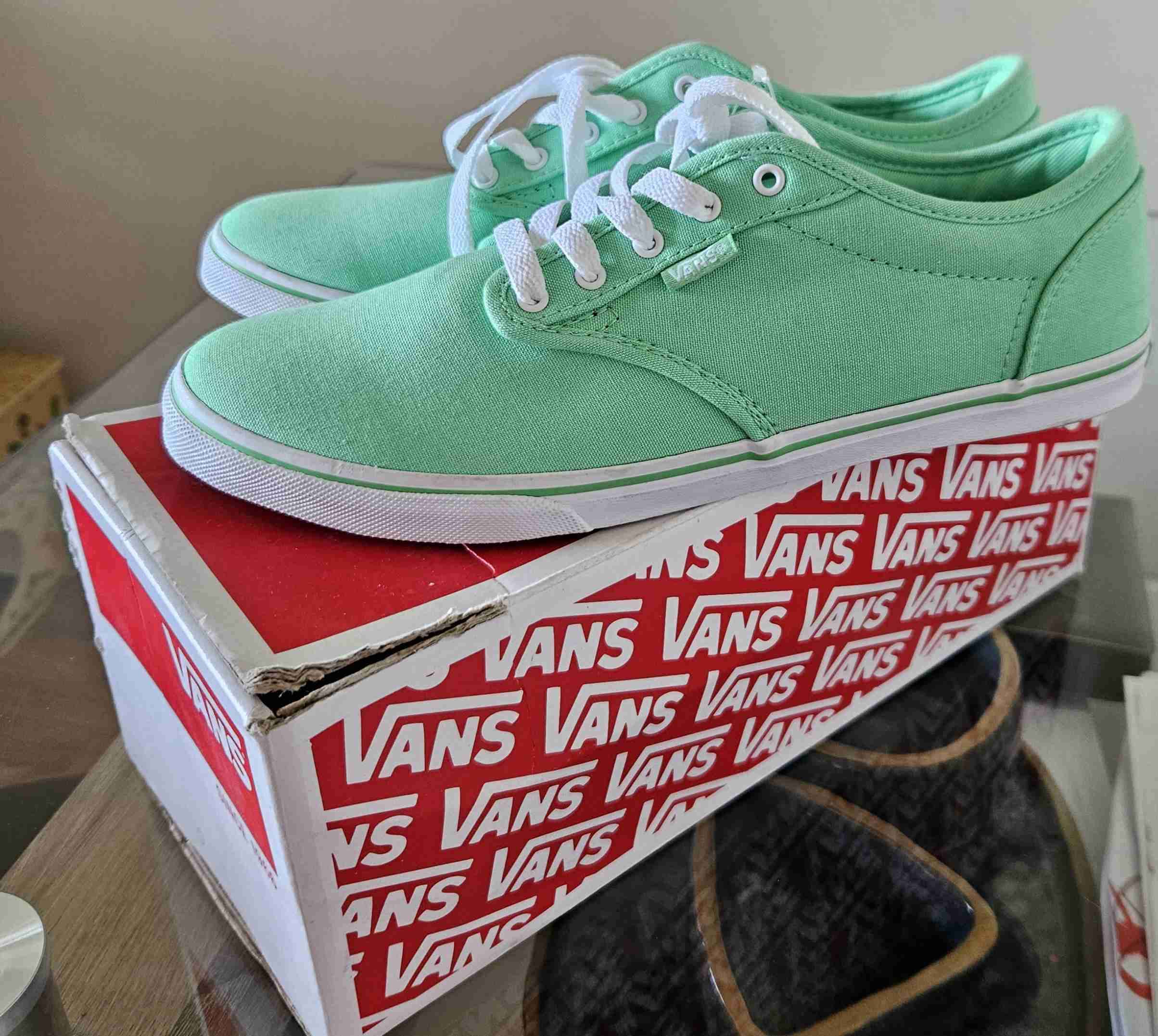 Zapatillas Vans verdes - miniatura 1