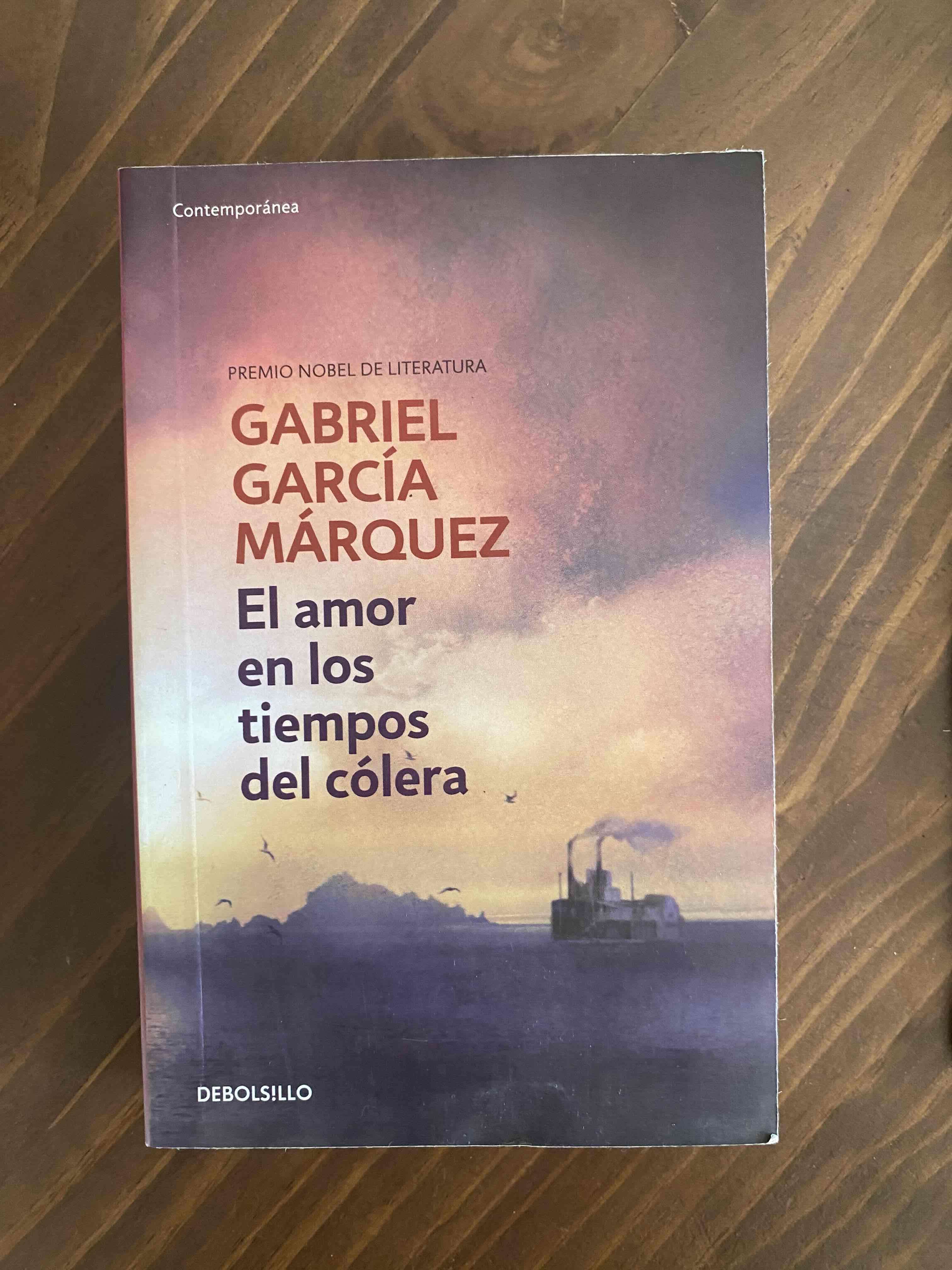Libro: El amor en los tiempos del cólera
