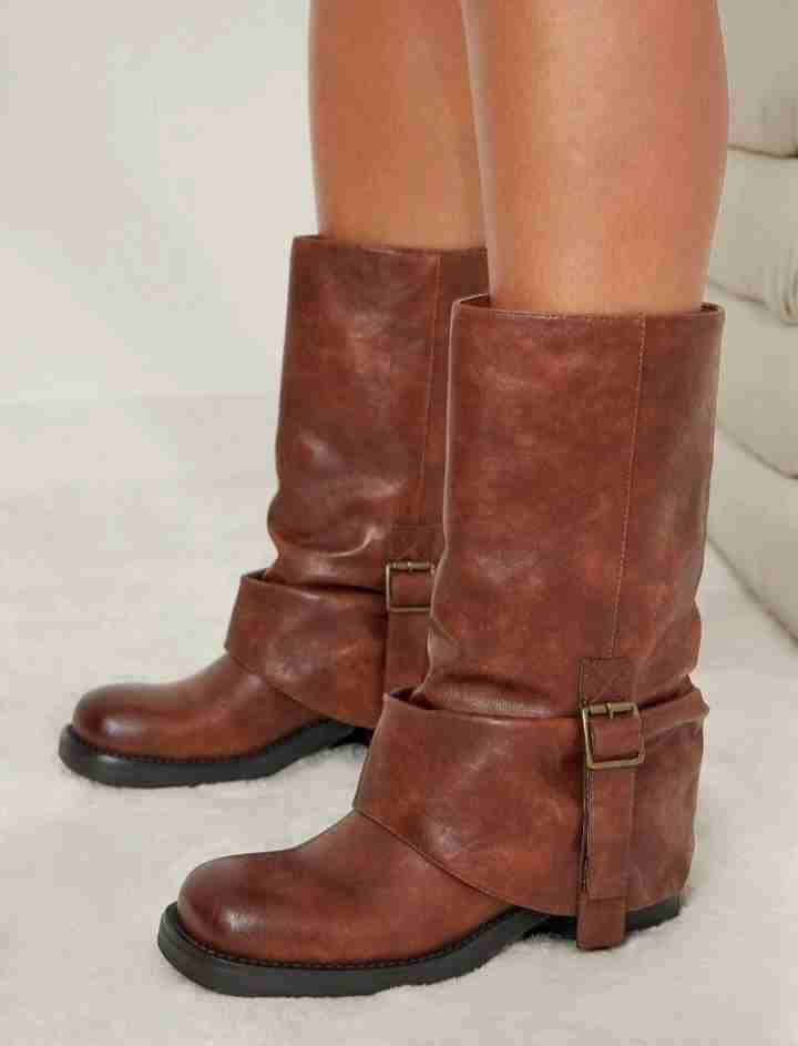 😍 Bellas Botas Biker nuevas 😍 - miniatura 2