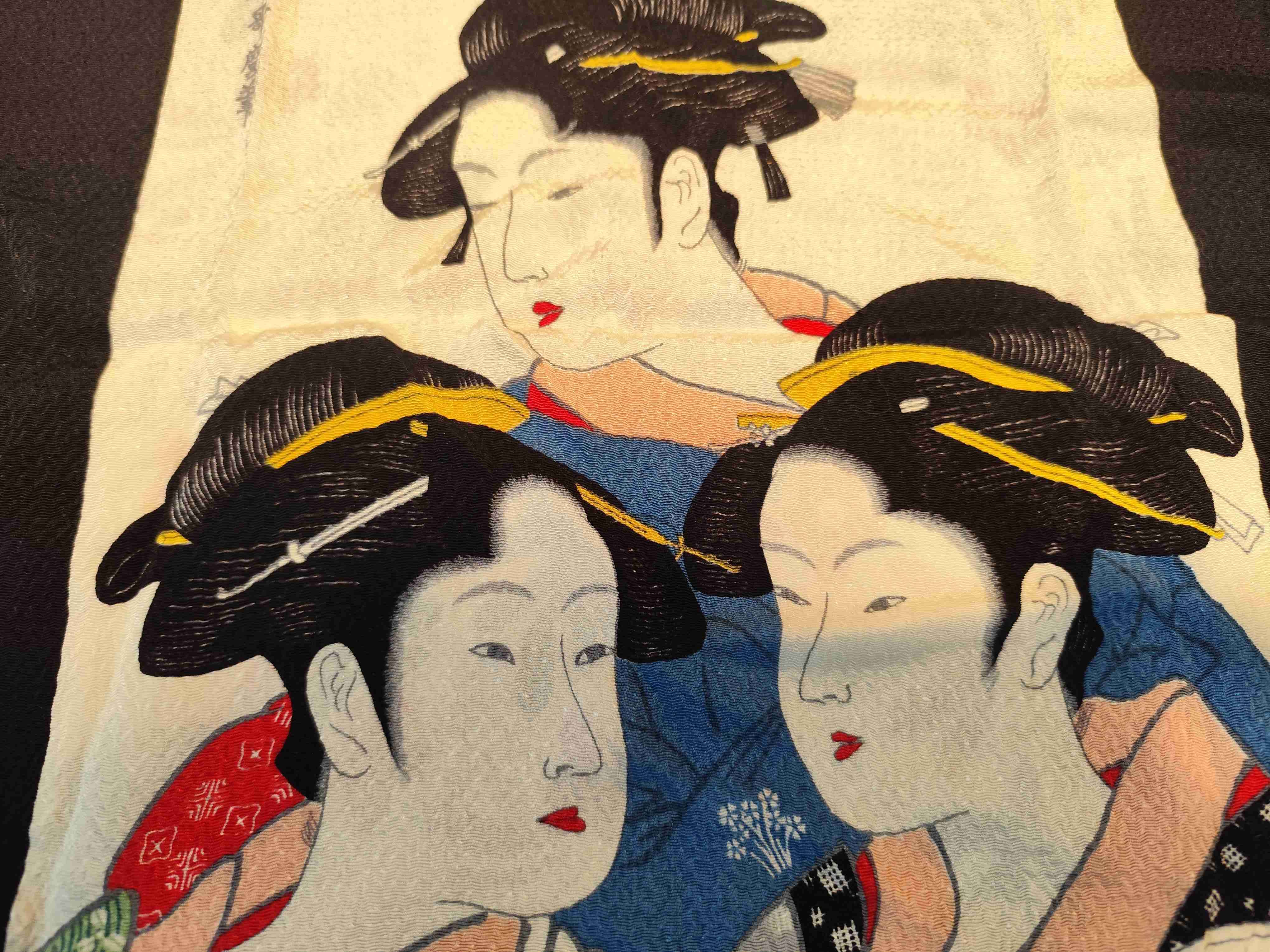 Tela furoshiki decorativa japonesa - miniatura 2