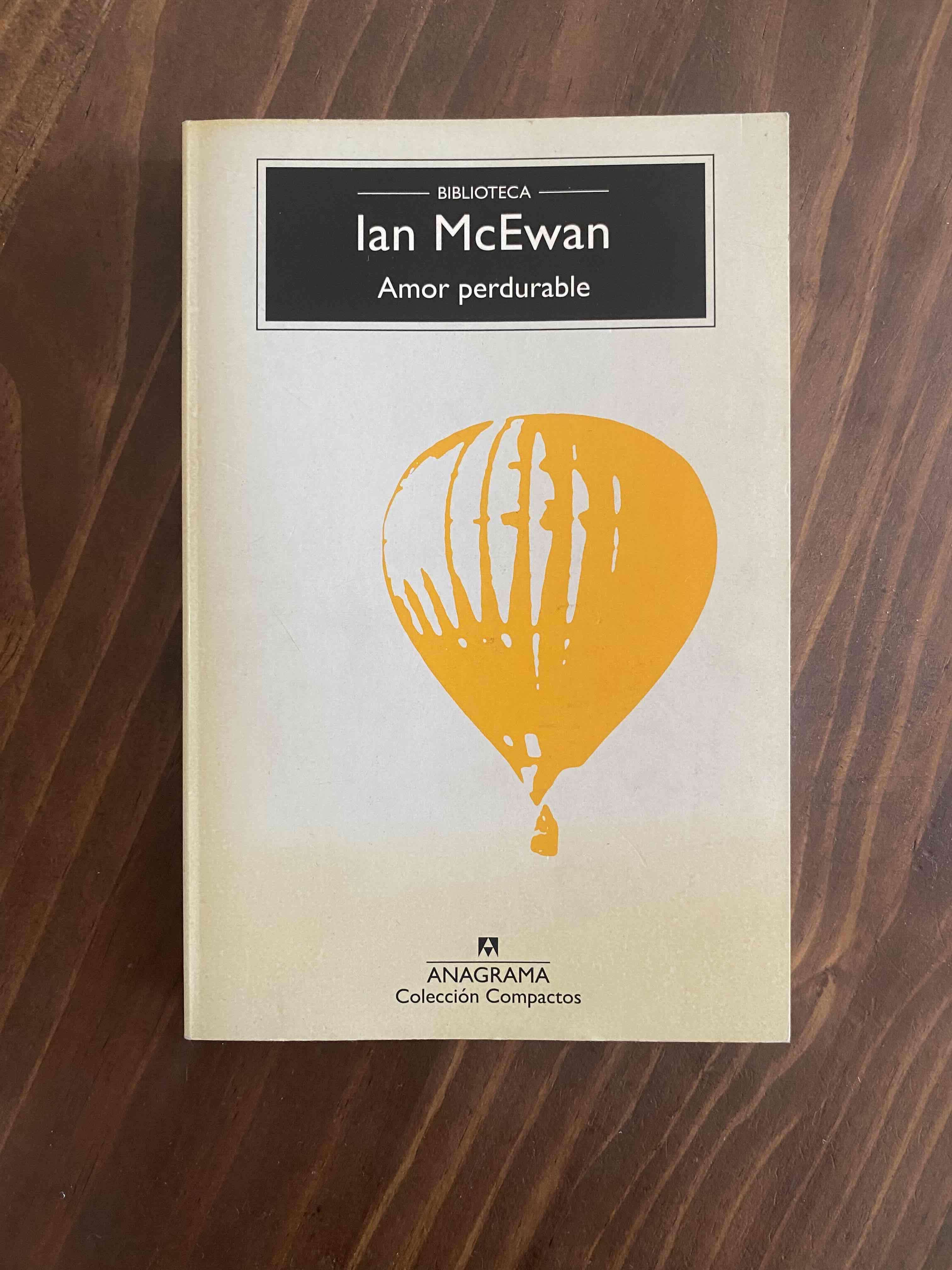 Libro Amor perdurable de Ian McEwan