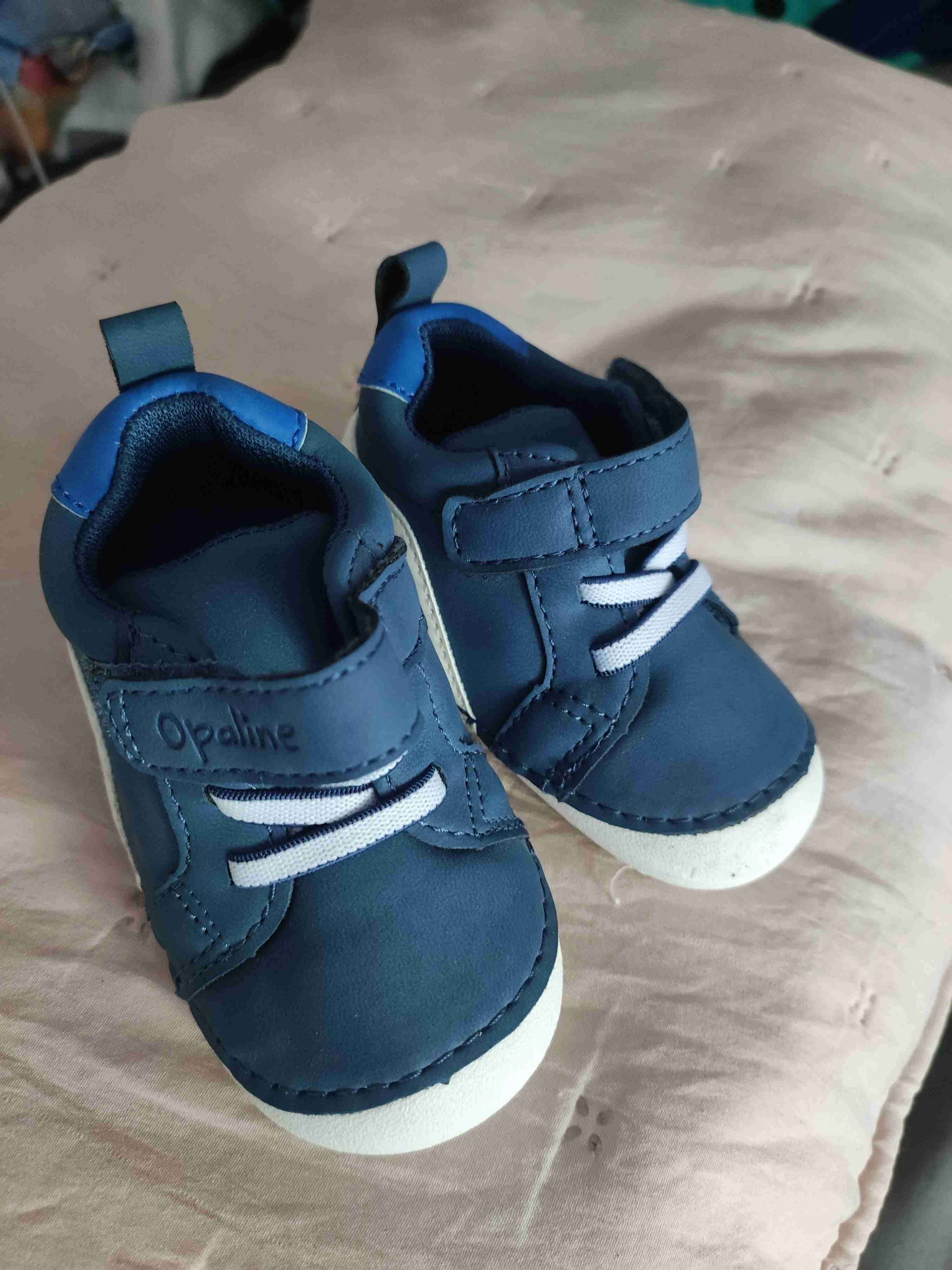 Zapatillas azules para bebé - miniatura 1