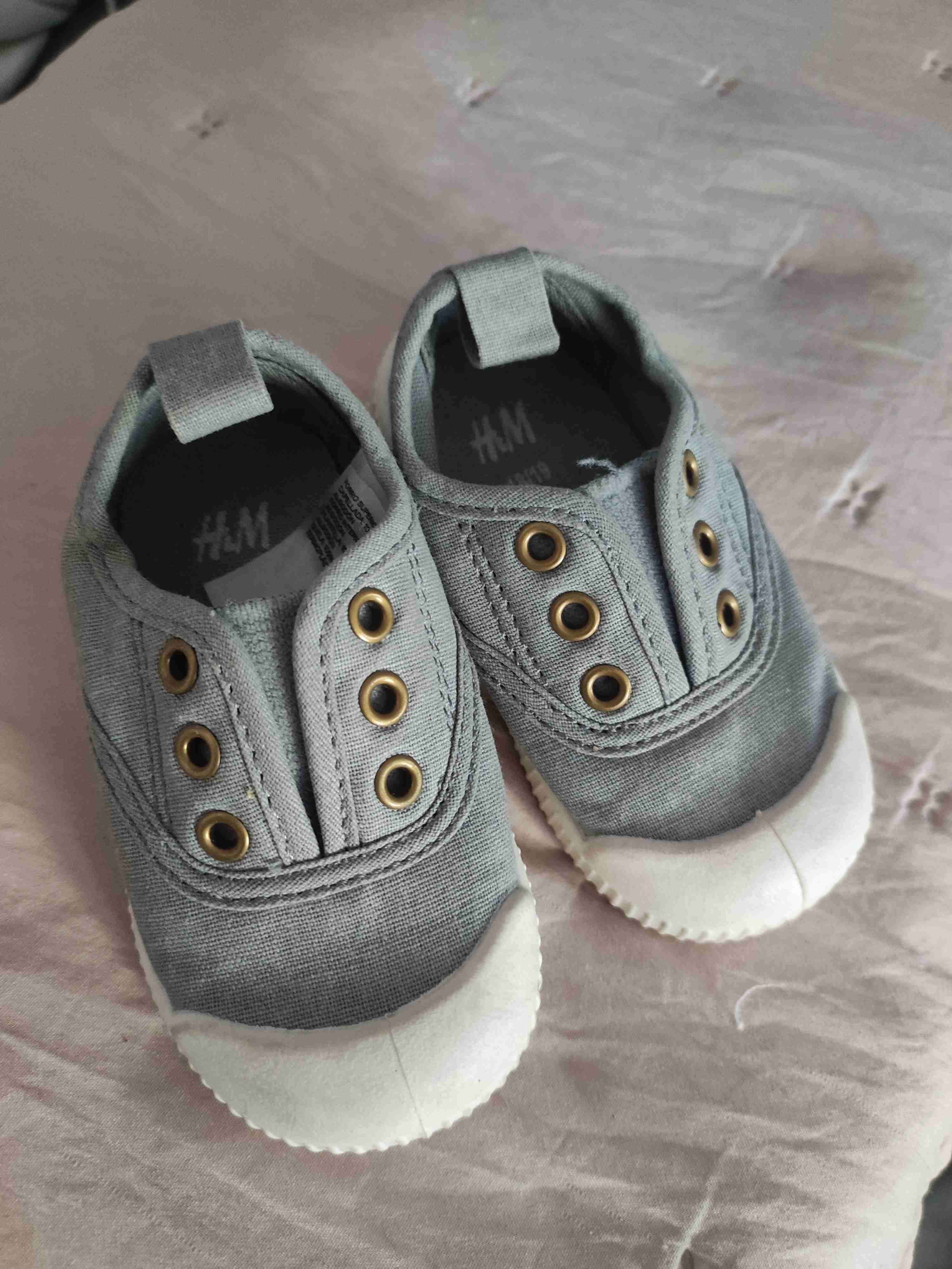 Zapatillas azules para bebé - miniatura 3