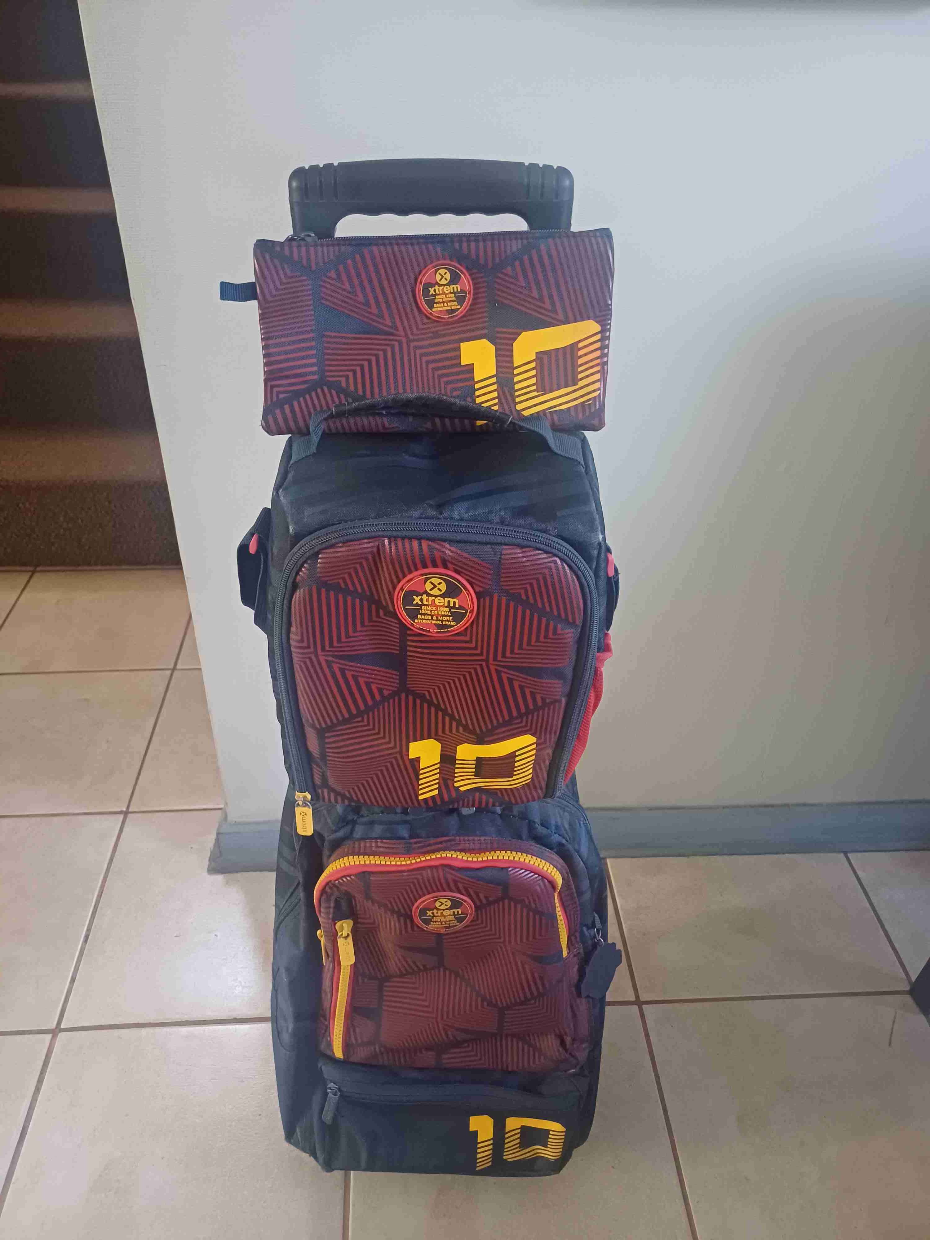 Set escolar Xtrem mochila, loncheray estuche - miniatura 1