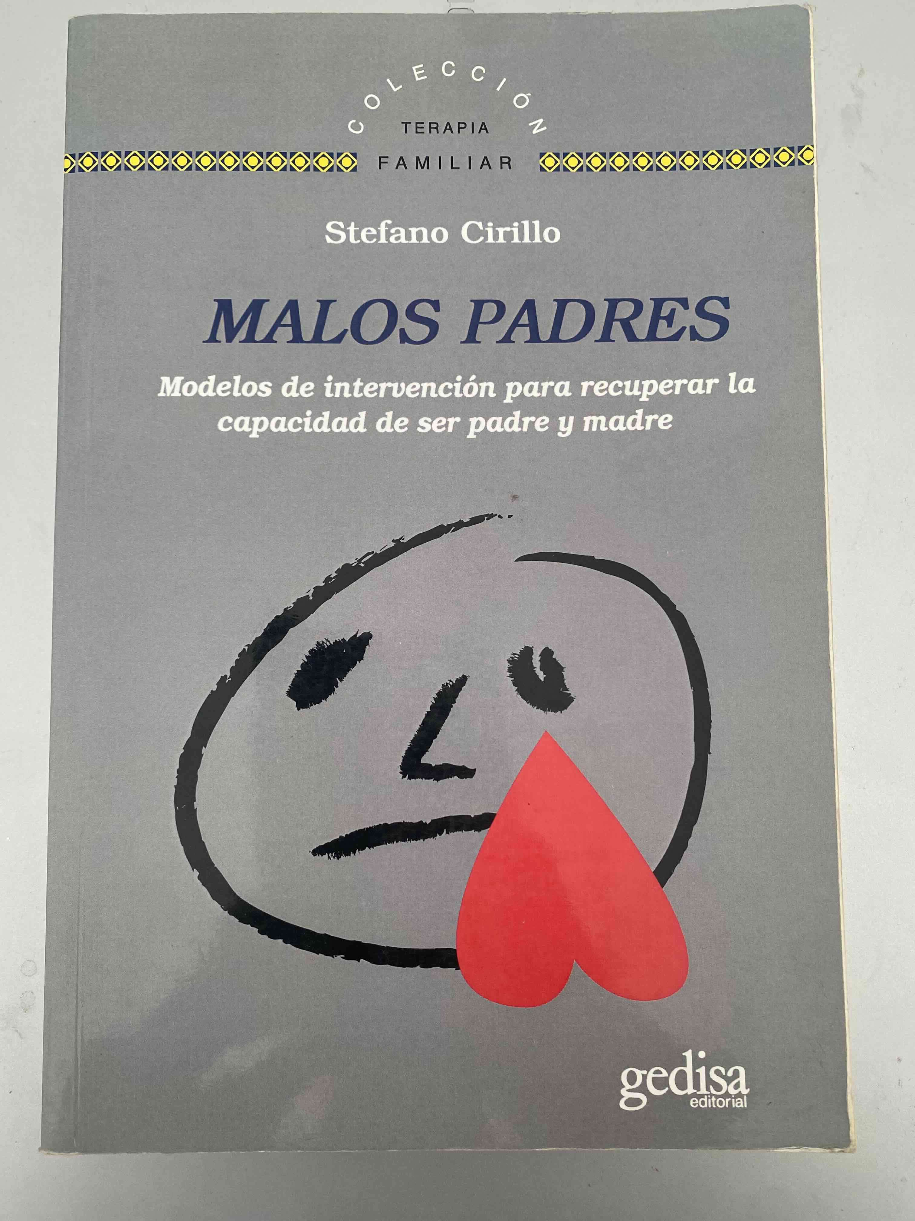 Libro 'Malos Padres' Stefano Cirillo