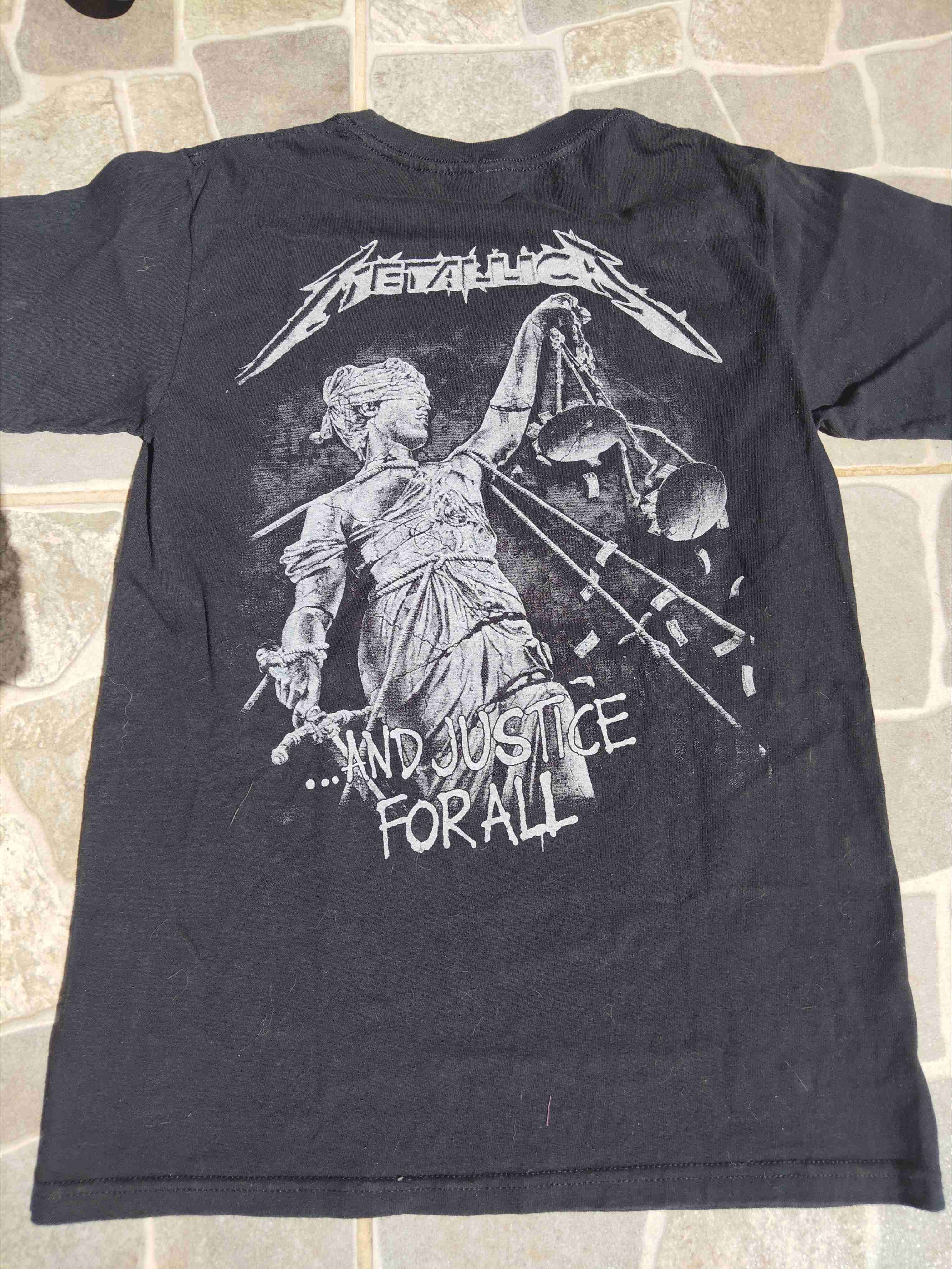 Polera Metallica Estampado Talla S - miniatura 2