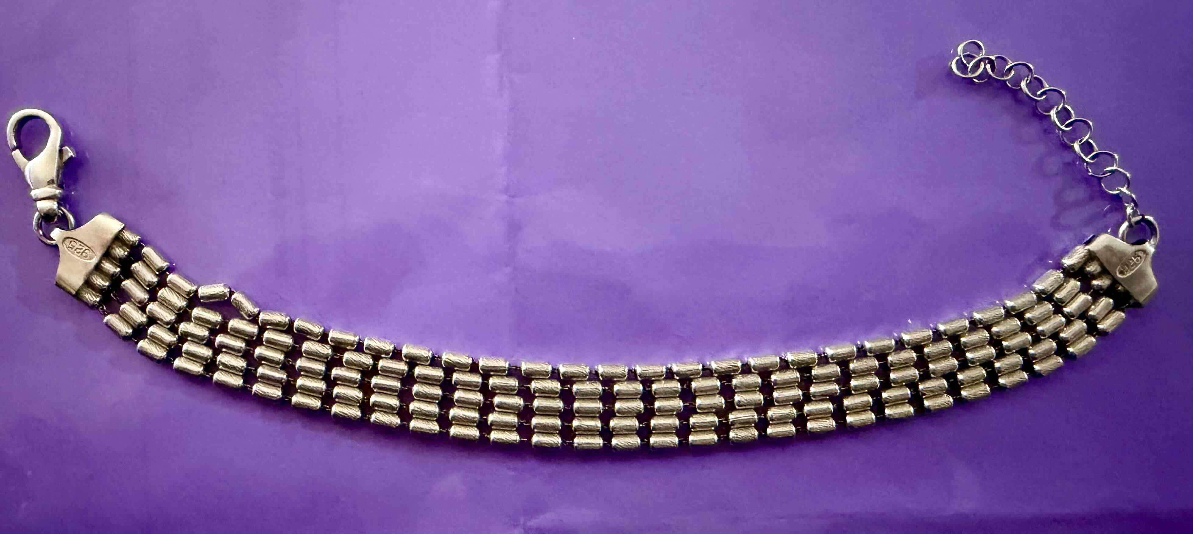 Pulsera de plata elegante - miniatura 3