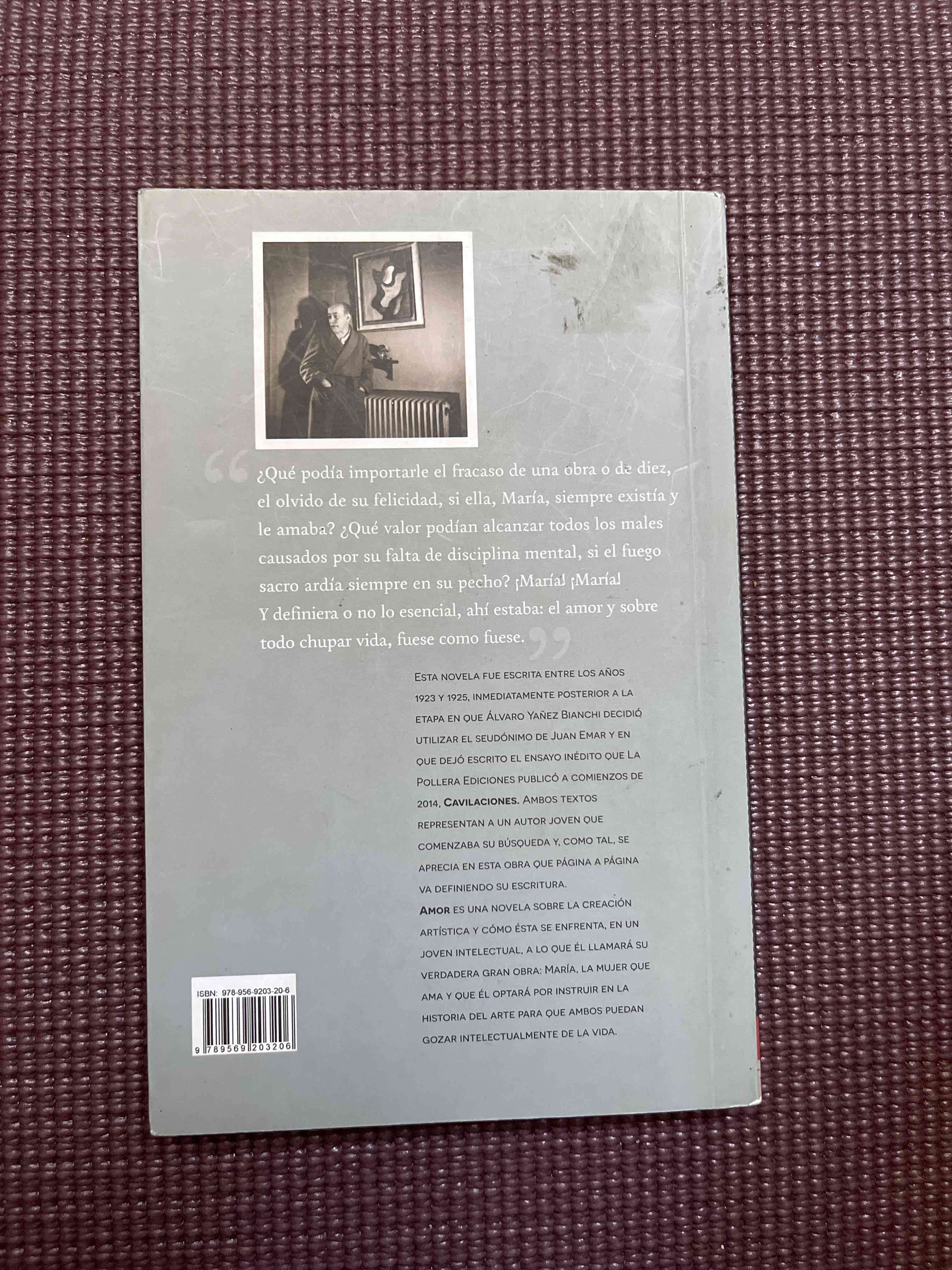 Libro "Amor" de Juan Emar - miniatura 2