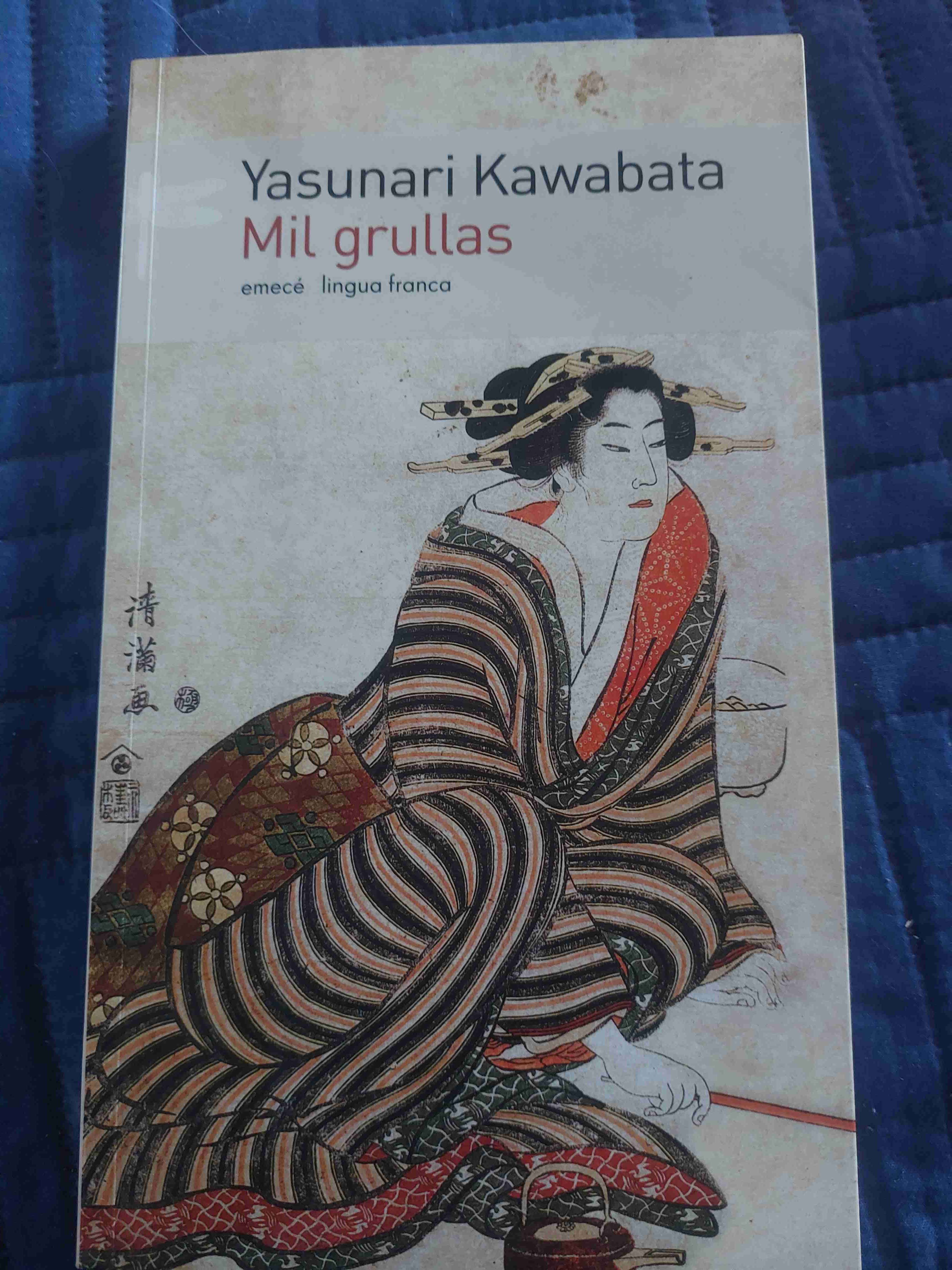 Libro 'Mil grullas' de Kawabata - miniatura 1