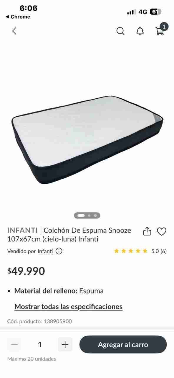 Cuna Colecho Gris Safety 1st - miniatura 6