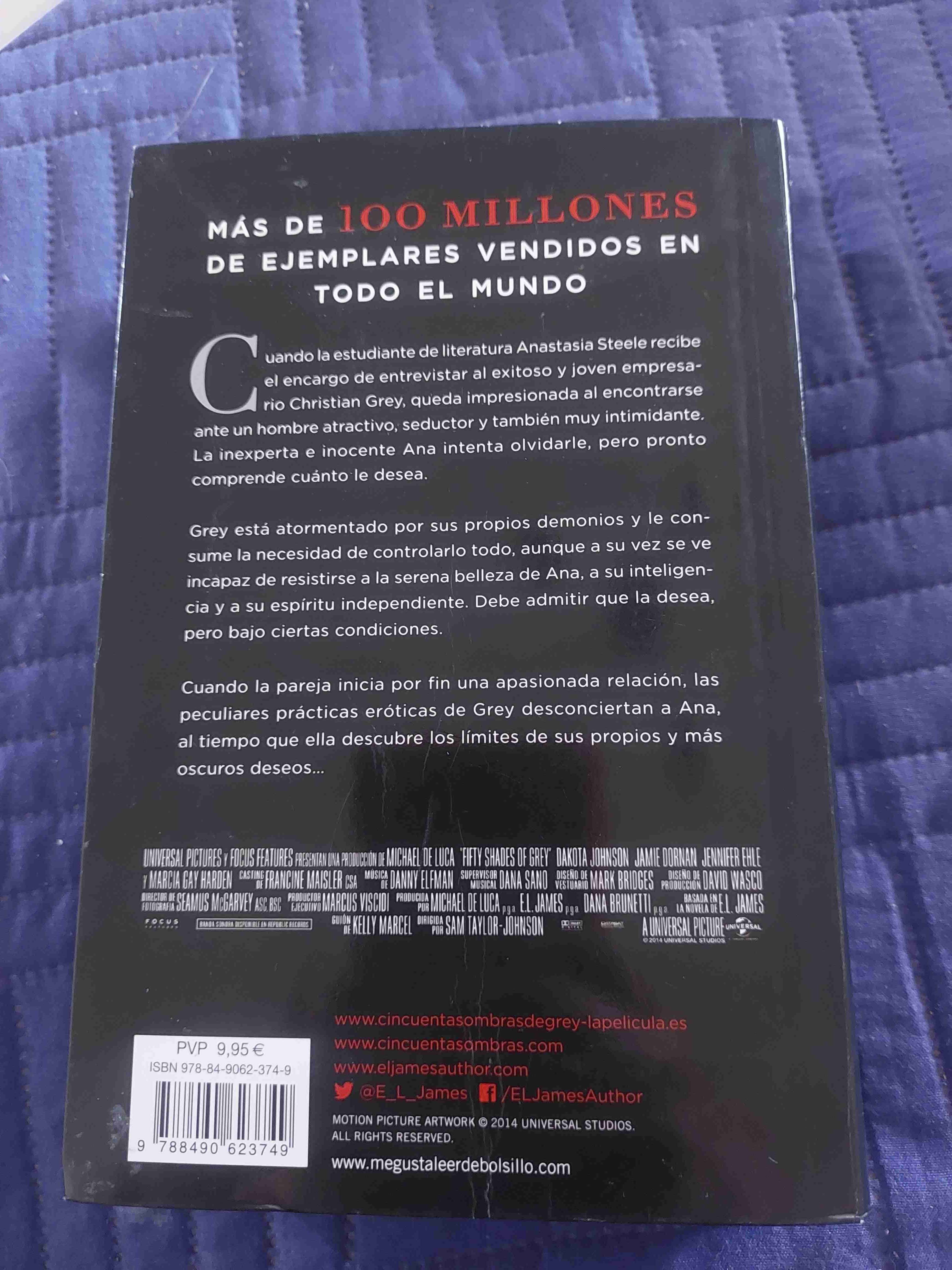 Libro Cincuenta sombras de Grey - miniatura 2