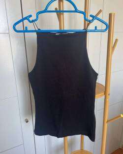 Top Algodón Zara mujer - miniatura 1