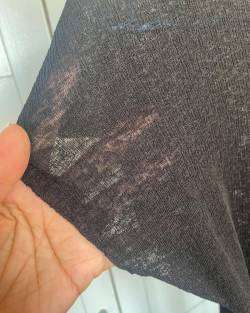 Top negro Zara tejido semitransparente - miniatura 4