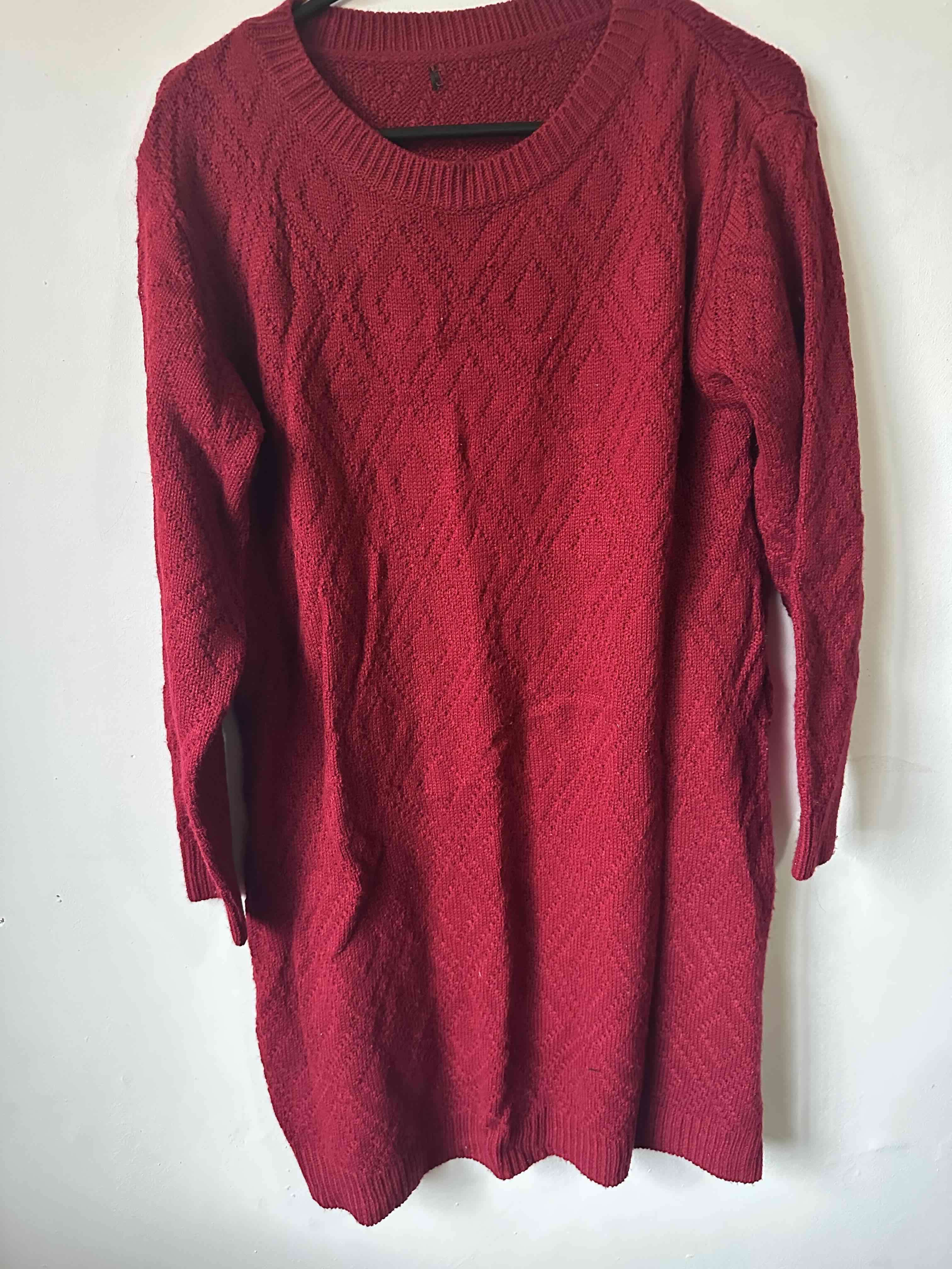 Vestido rojo Shein clásico talla S - miniatura 2