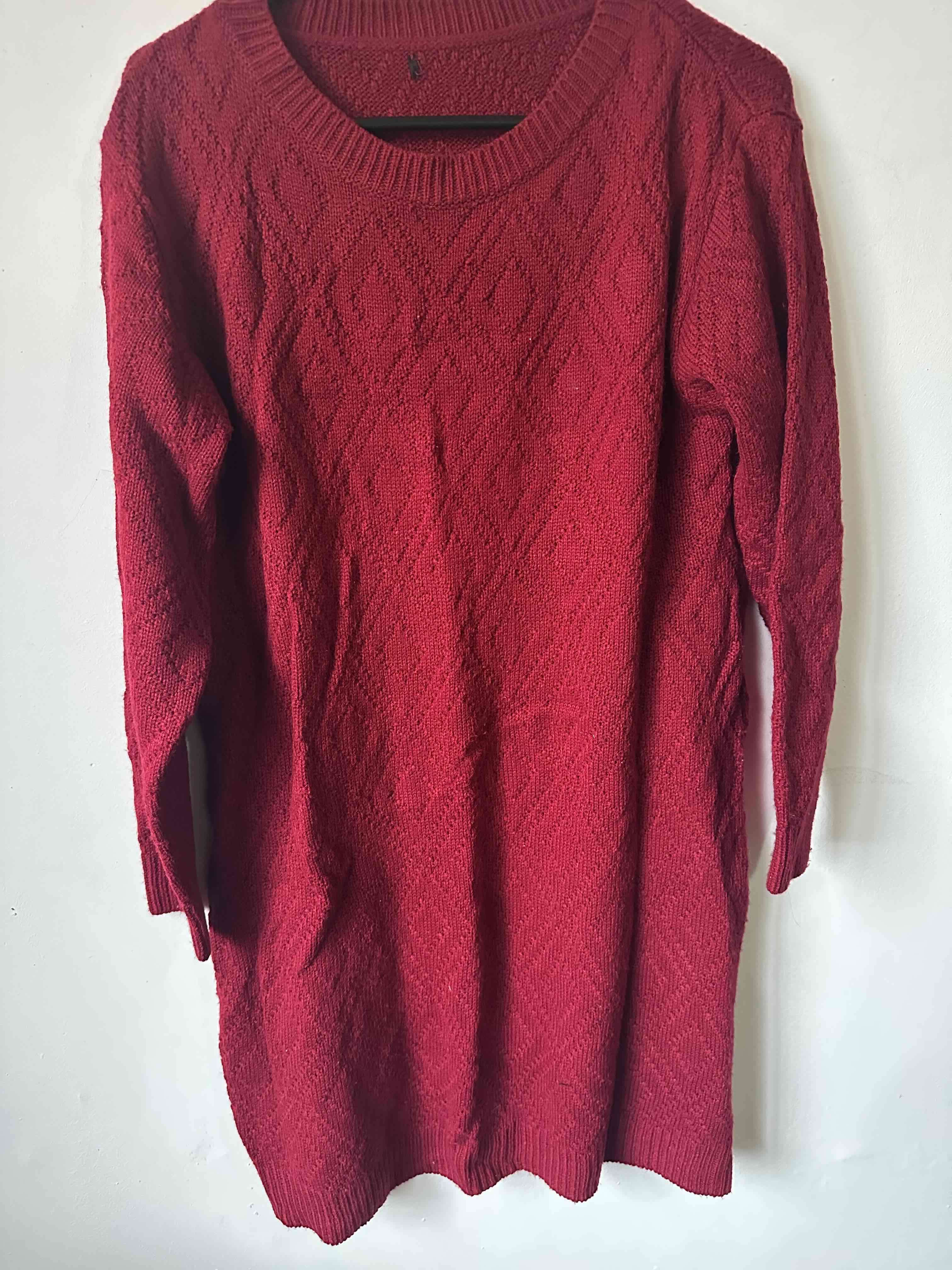 Vestido rojo Shein clásico talla S - miniatura 4